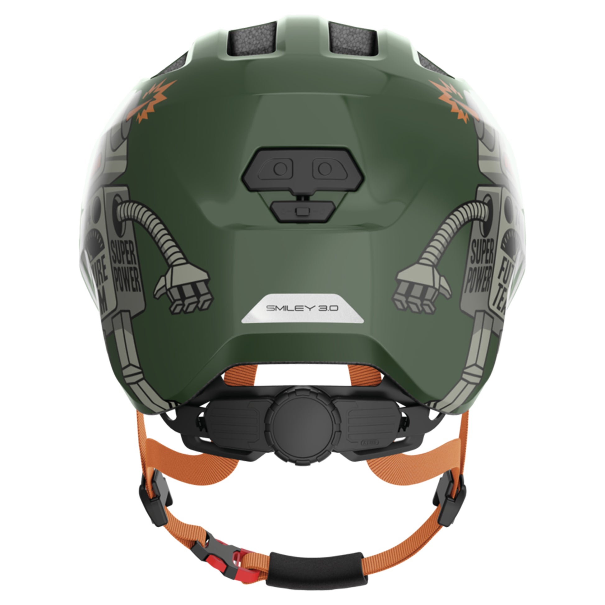 Abus Smiley 3.0 Helmet - S - Green Robo - Image 3