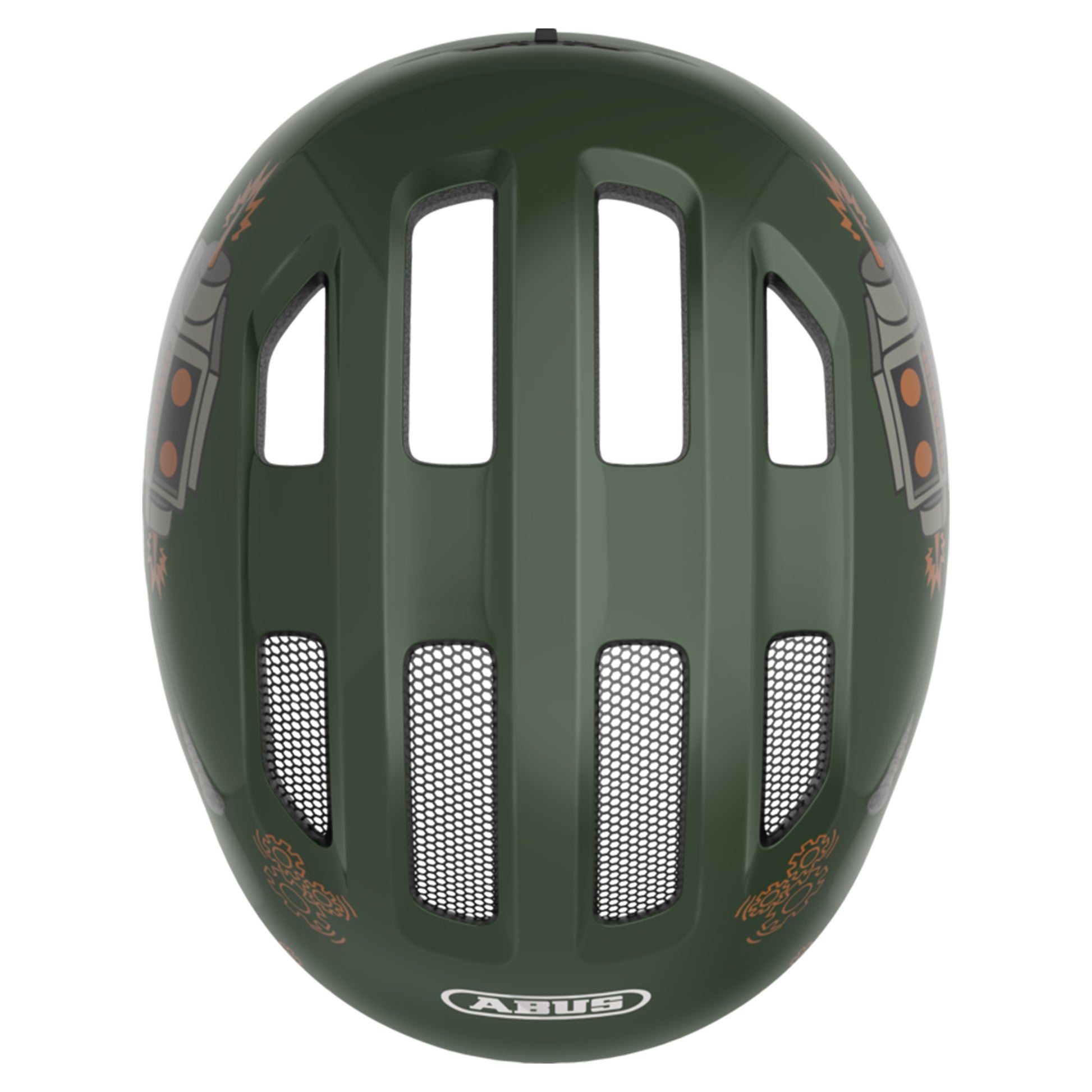 Abus Smiley 3.0 Helmet - S - Green Robo - Image 4