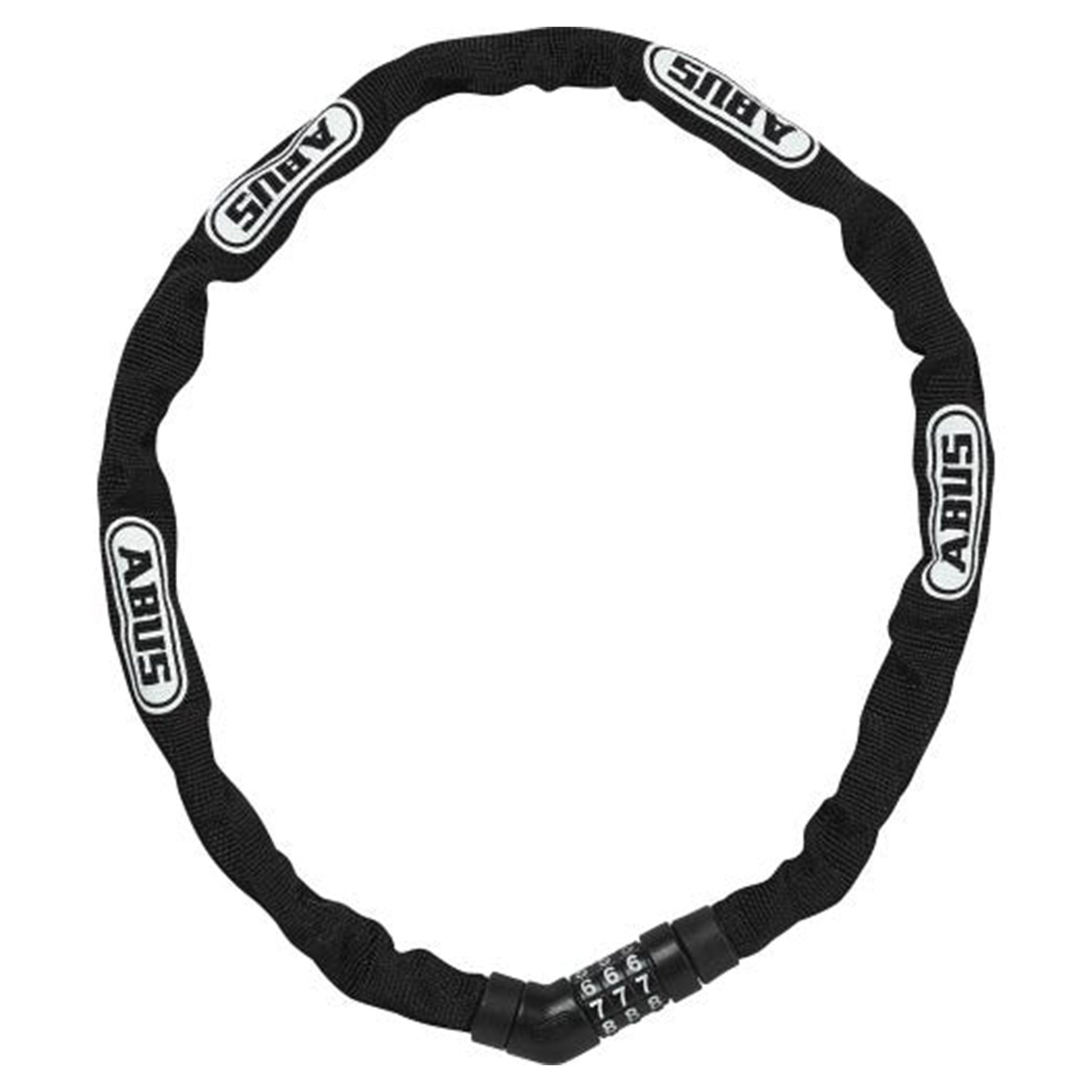 ABUS Steelochain 4804C Lock - Black - 75cm - Steel - Image 1