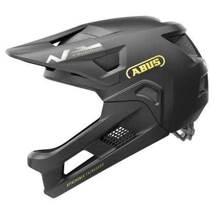 Abus Youdrop Full Face Helmet - S - Velvet Black - Image 1