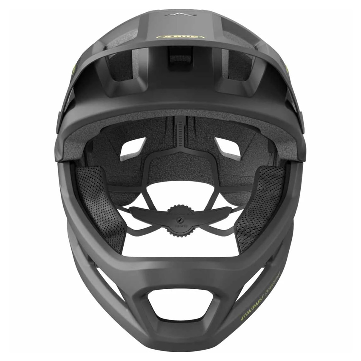 Abus Youdrop Full Face Helmet - S - Velvet Black - Image 2
