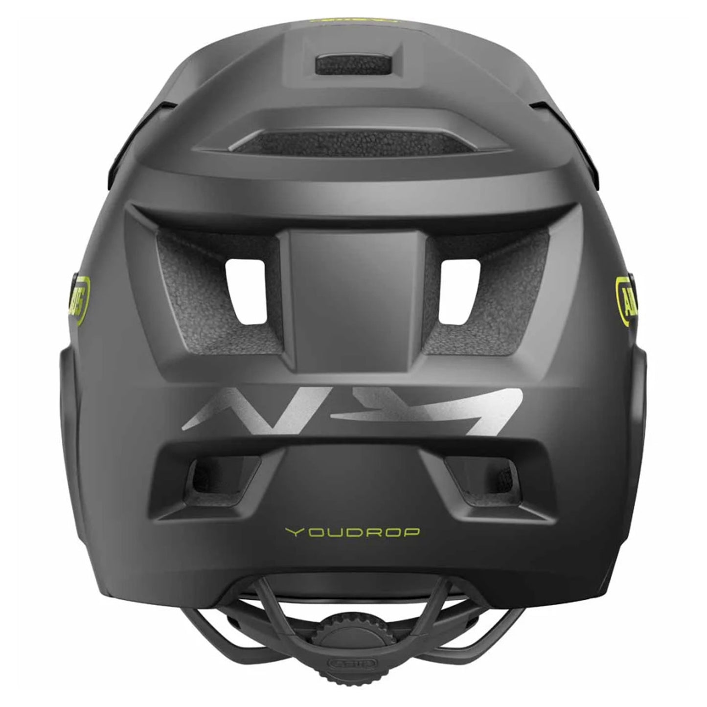 Abus Youdrop Full Face Helmet - S - Velvet Black - Image 3