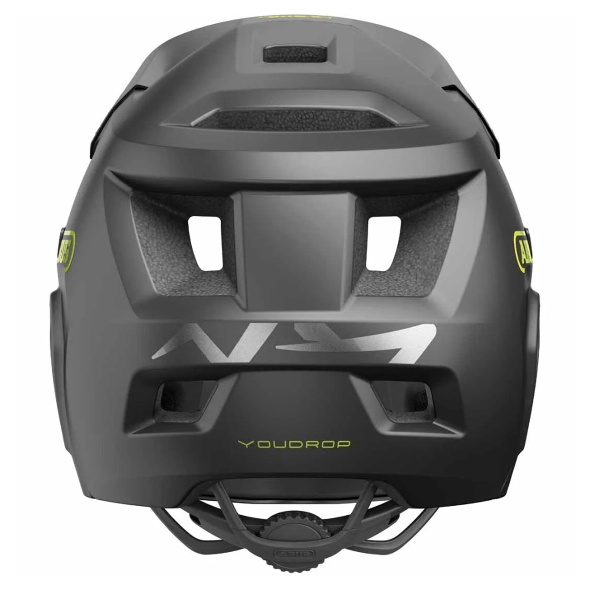 Abus Youdrop Full Face Helmet - S - Velvet Black - Image 3