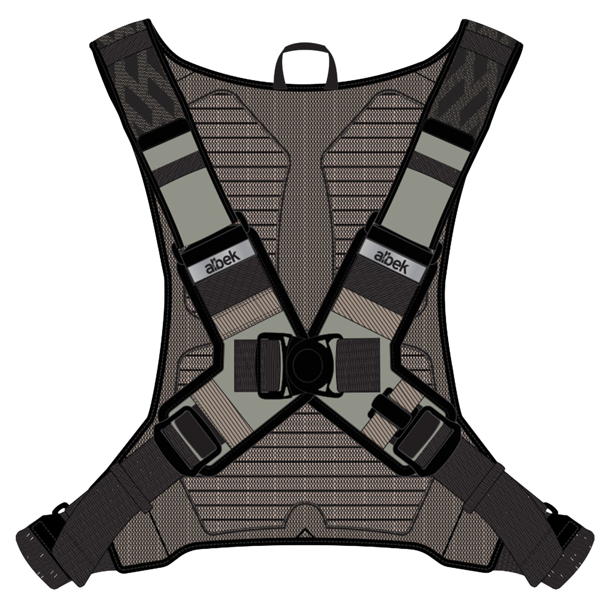 Albek H2O Hauler Four Hydration Pack - Sunflash Dune - 4L Pack - 2L Bladder - Image 2