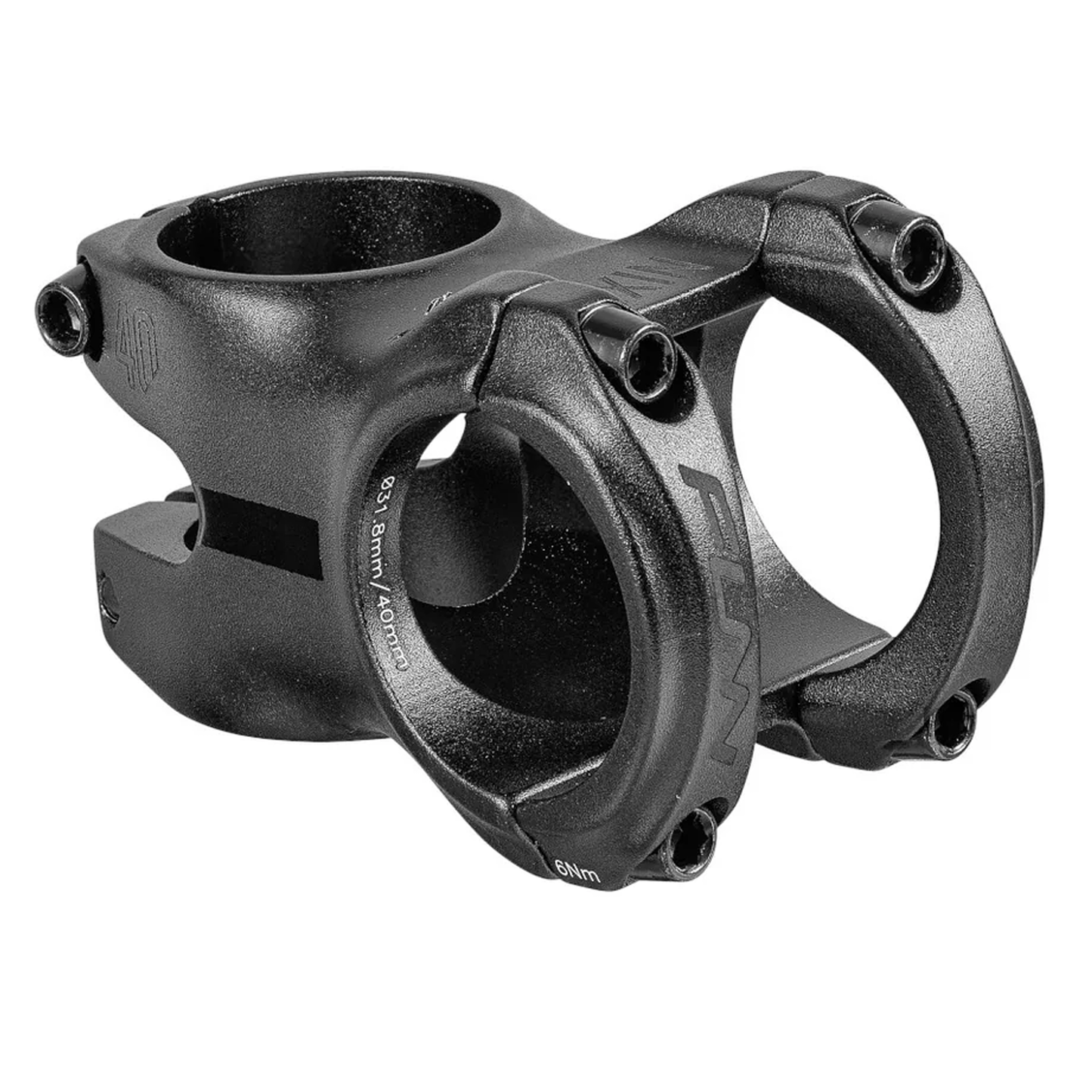 FUNN Nixie Stem - 1 1/8th Inch Steerer - 31.8mm - 50mm - 0 Degree - Black