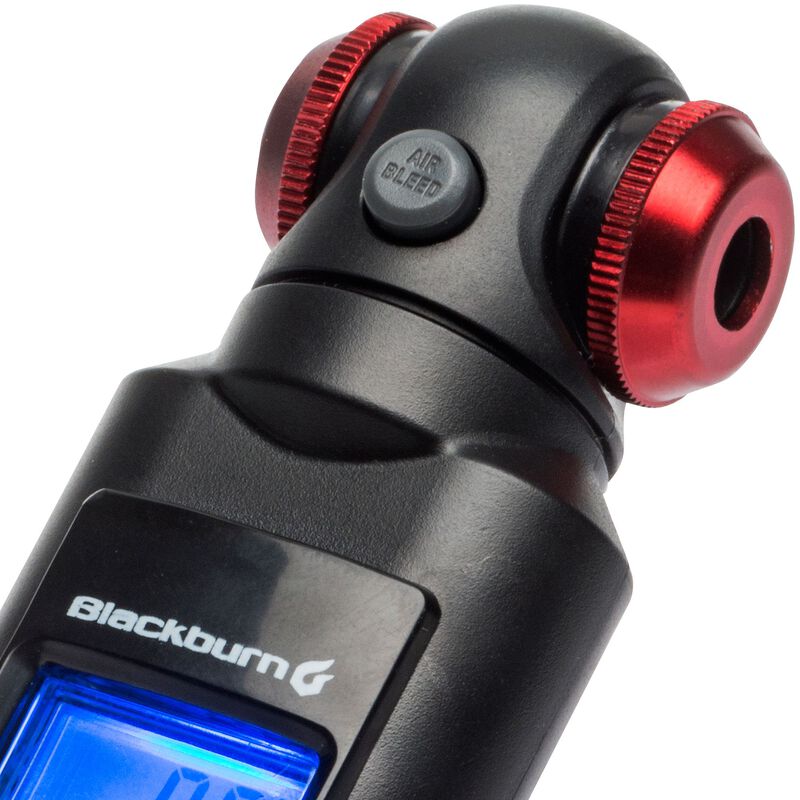 Blackburn Honest Digital Air Pressure Gauge - Black - Button Battery