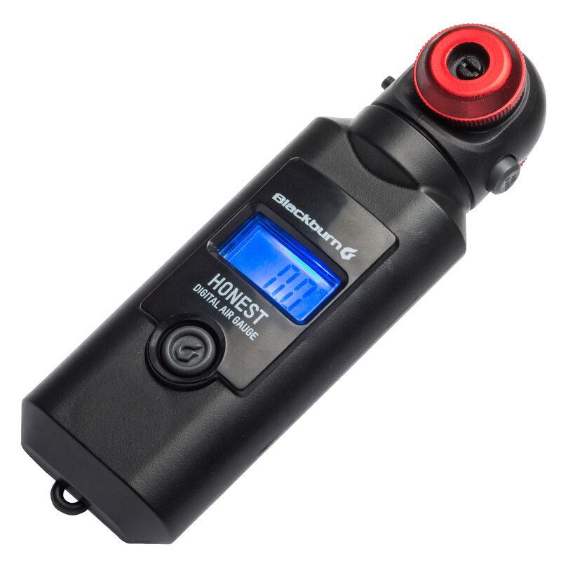 Blackburn Honest Digital Air Pressure Gauge - Black - Button Battery