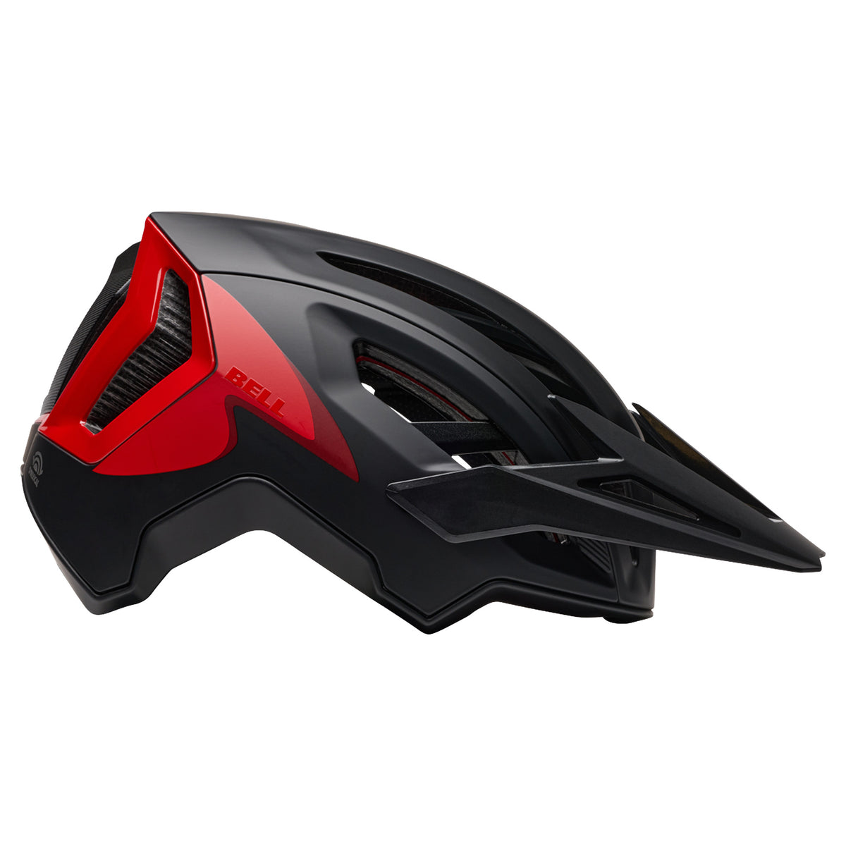 Bell 5Fifty Spherical Helmet - M - Fluid Black / Red - Image 1