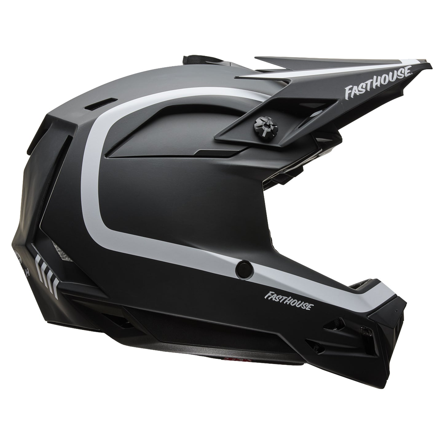 Bell Full-10 MIPS Helmet - M - Fasthouse Stripe Black / White - Image 1