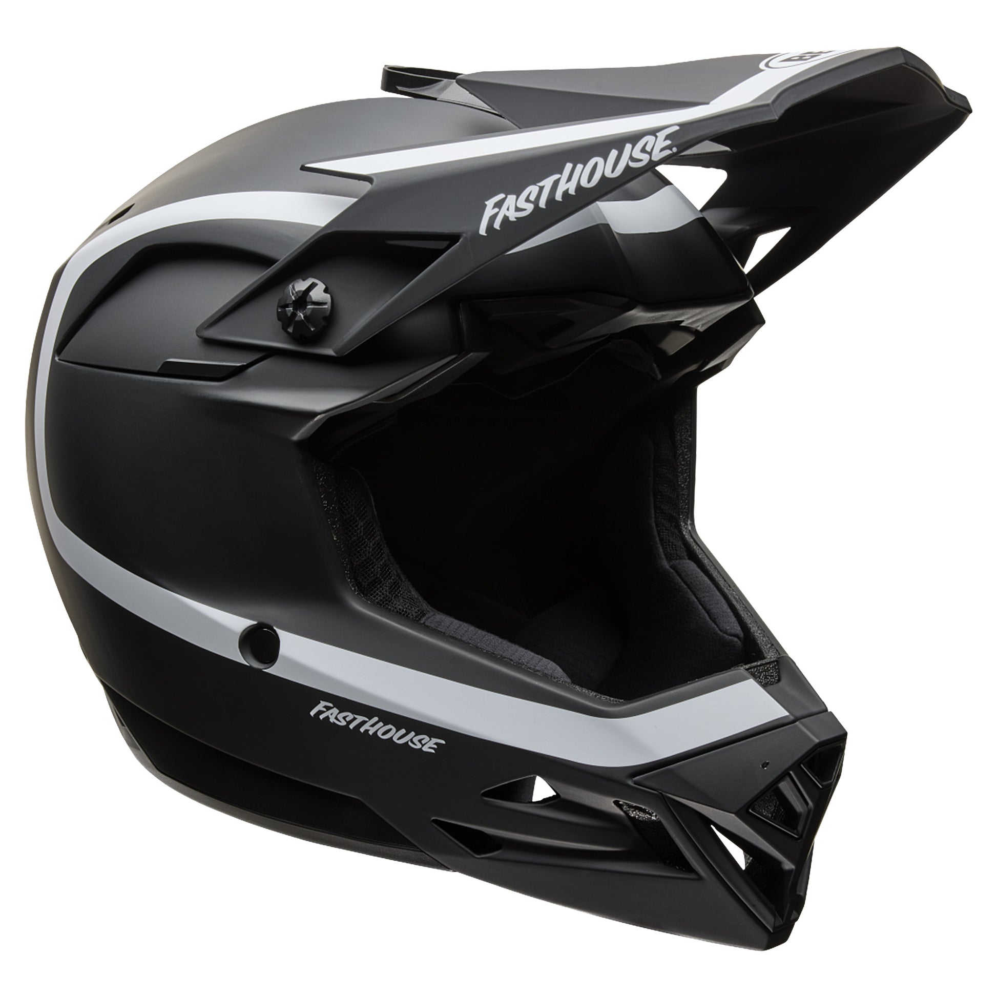 Bell Full-10 MIPS Helmet - M - Fasthouse Stripe Black / White - Image 2