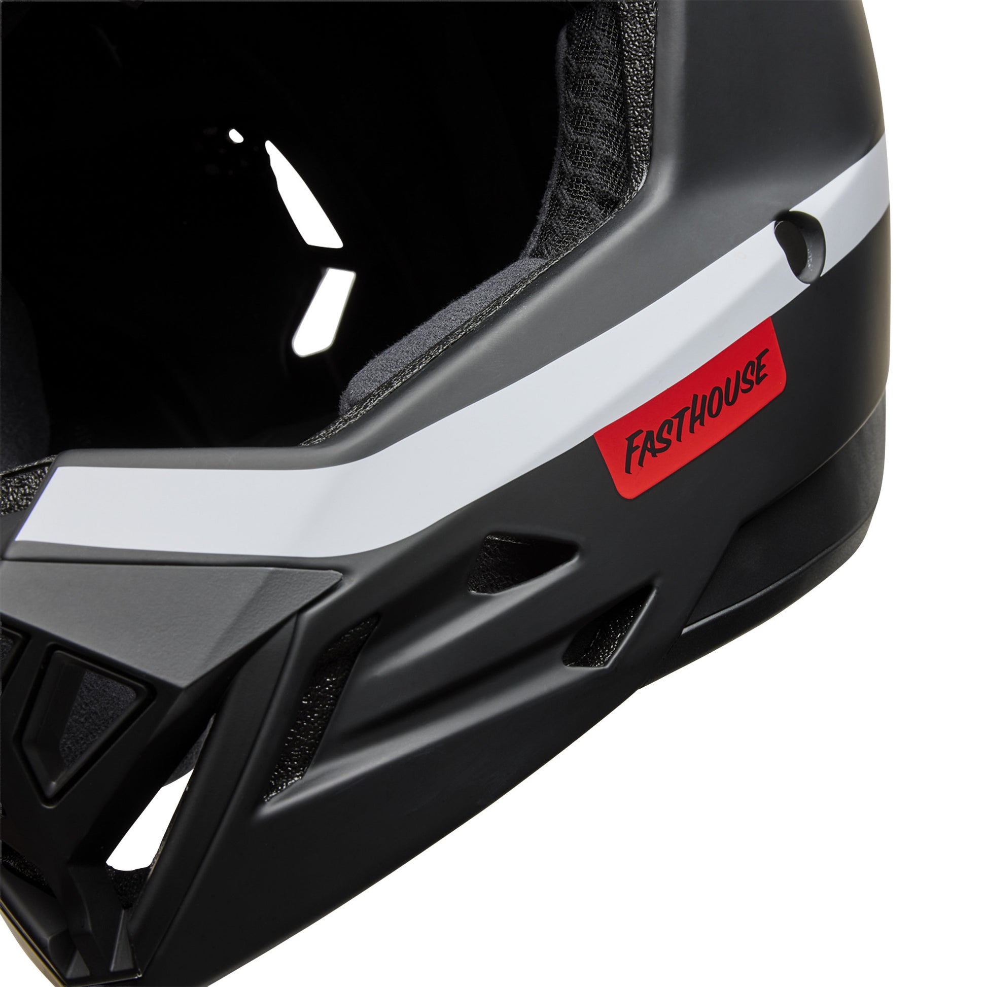 Bell Full-10 MIPS Helmet - M - Fasthouse Stripe Black / White - Image 7