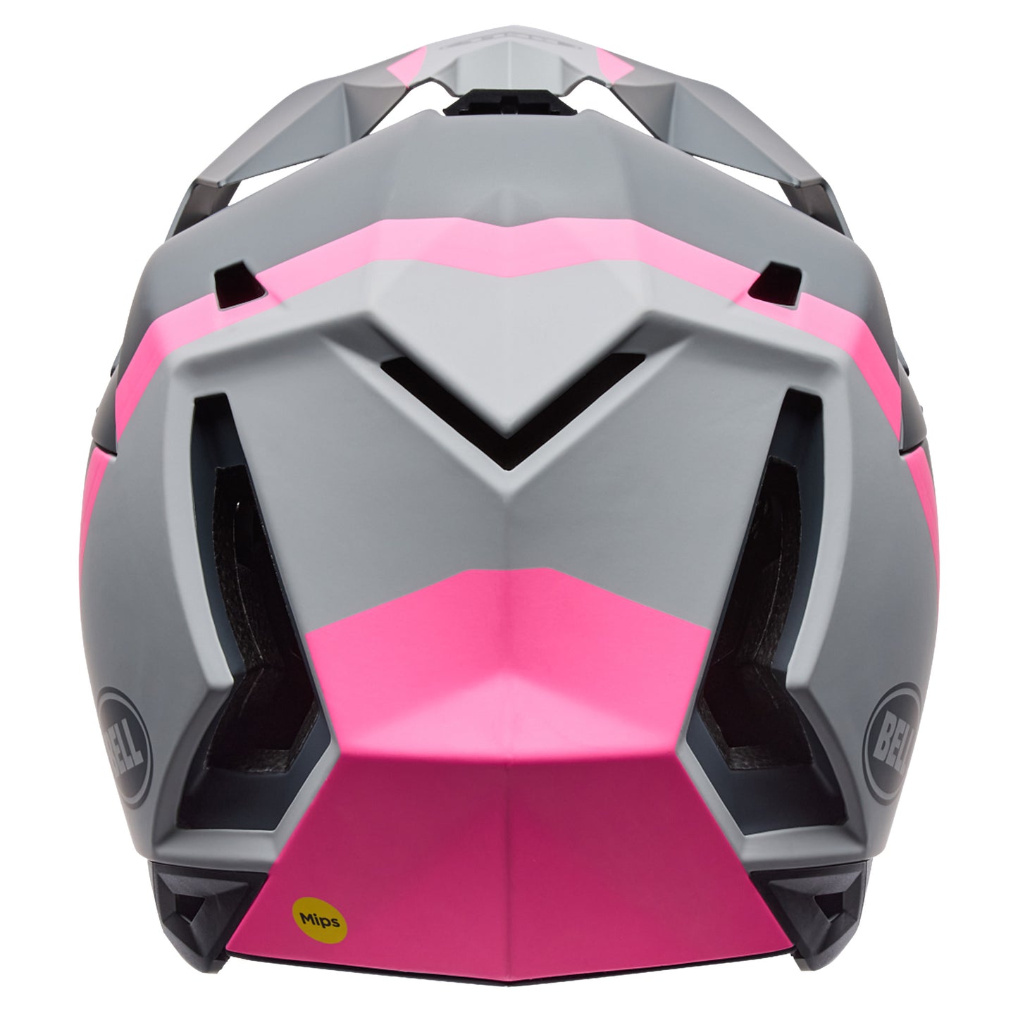 Bell Full-10 MIPS Helmet - M - Grey / Pink - Image 4