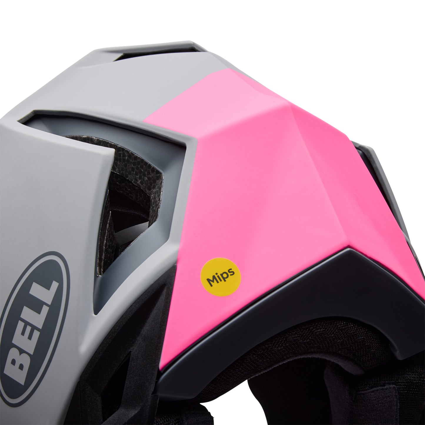Bell Full-10 MIPS Helmet - M - Grey / Pink - Image 8
