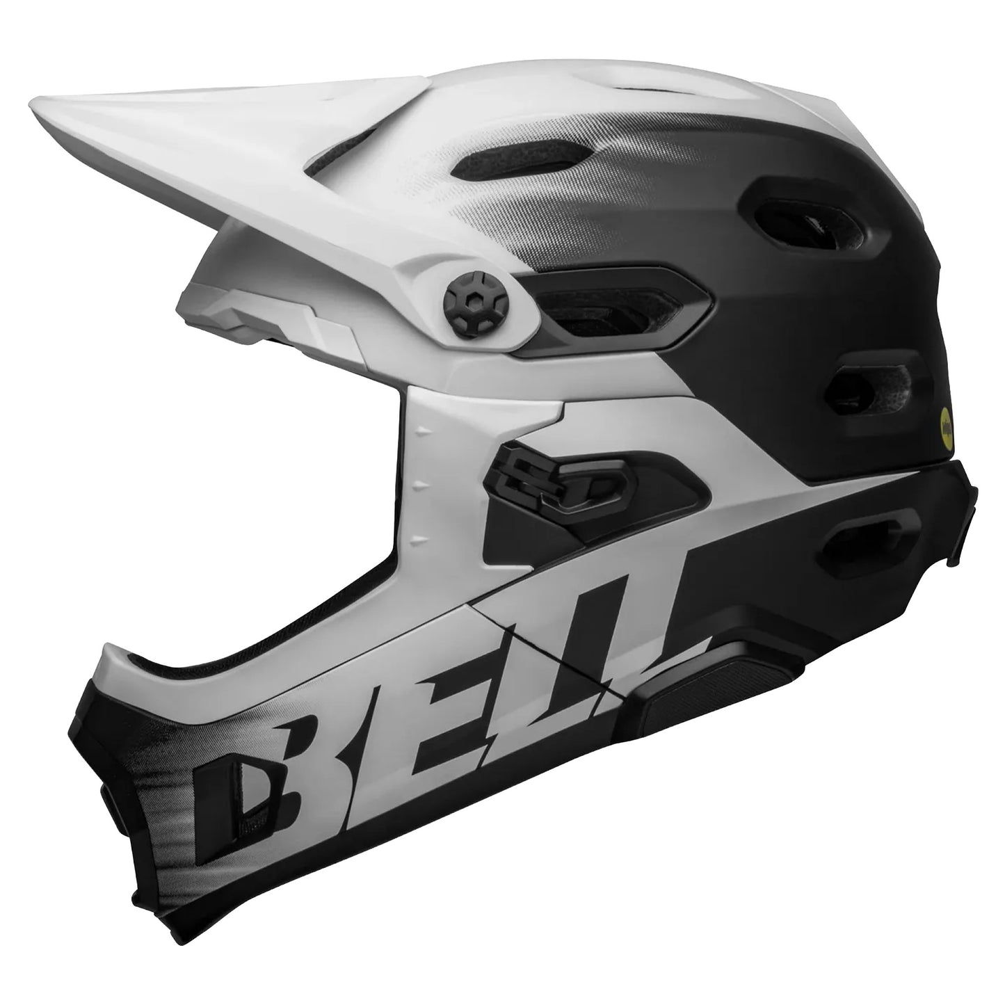 Bell Super DH Spherical Helmet - L - Matte Black/White - Image 3