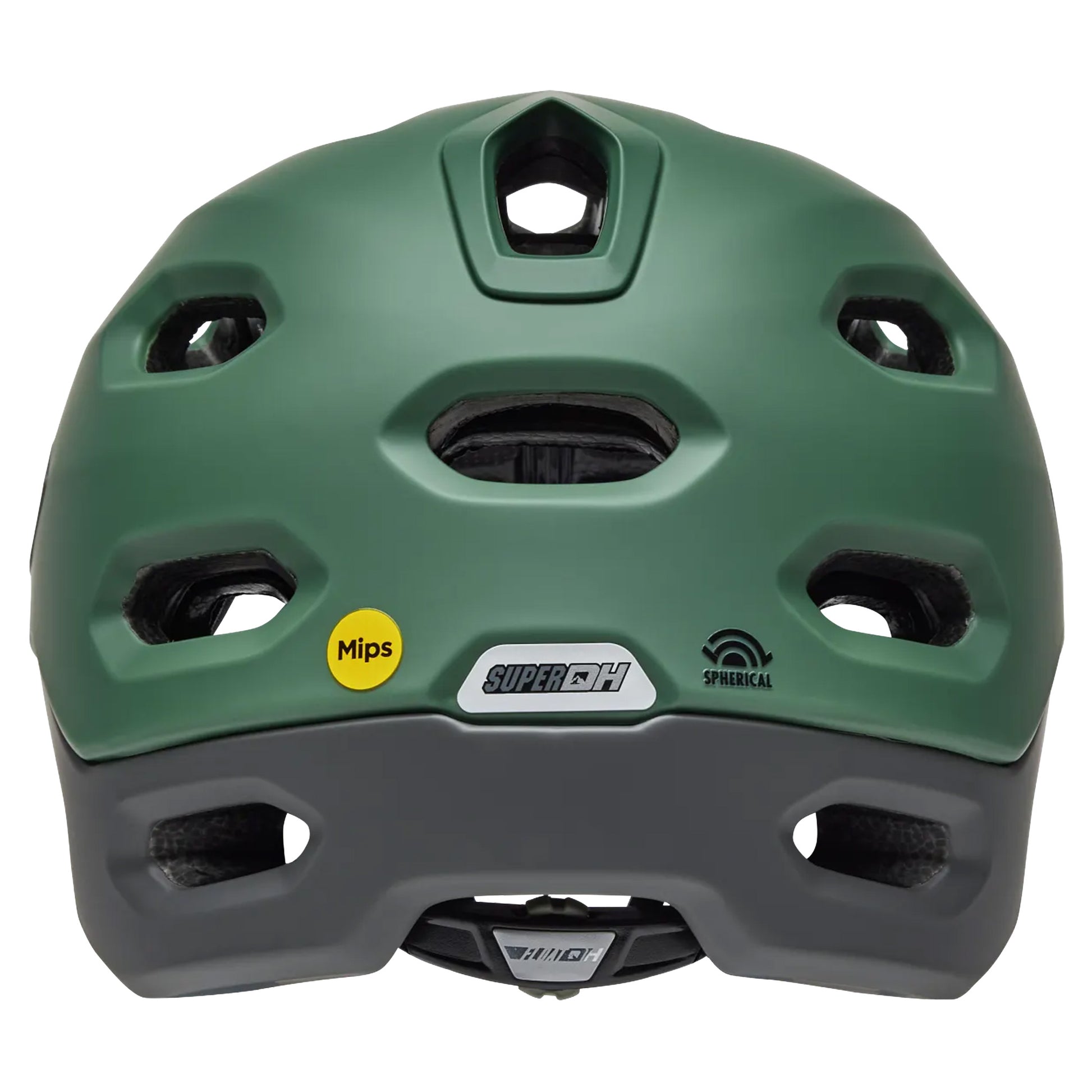 Bell Super DH Spherical Helmet - L - Matte Gunmetal Green/Grey - Image 7
