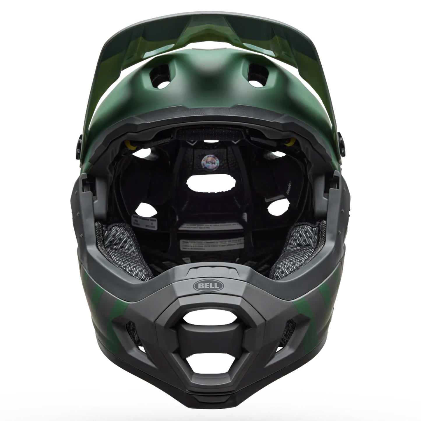 Bell Super DH Spherical Helmet - M - Matte Gunmetal Green/Grey - Image 2
