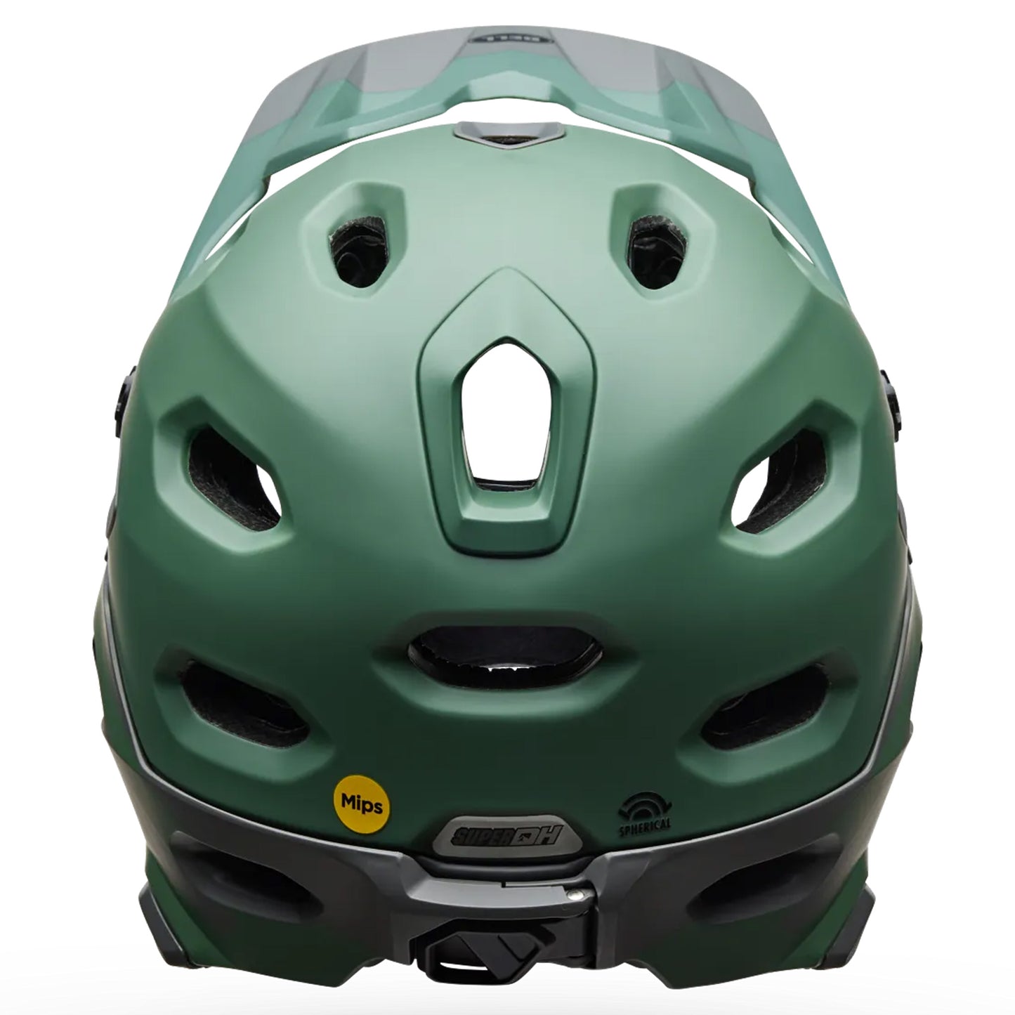 Bell Super DH Spherical Helmet - M - Matte Gunmetal Green/Grey - Image 3