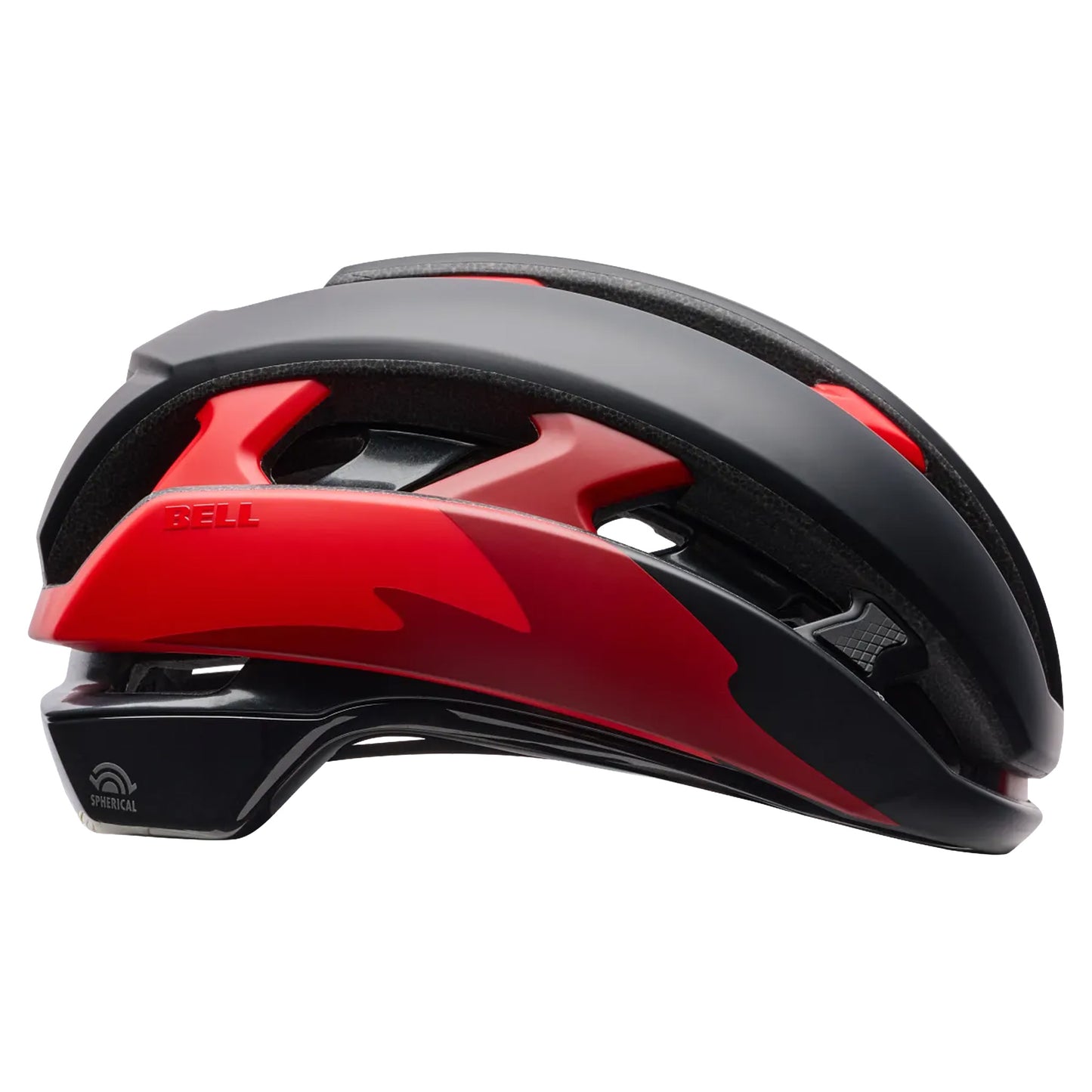 Bell XR Spherical Helmet - M - Fluid Black / Red - Image 1
