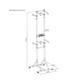 Bike Rakz Floor Bike Stand - 4 Bike - Black