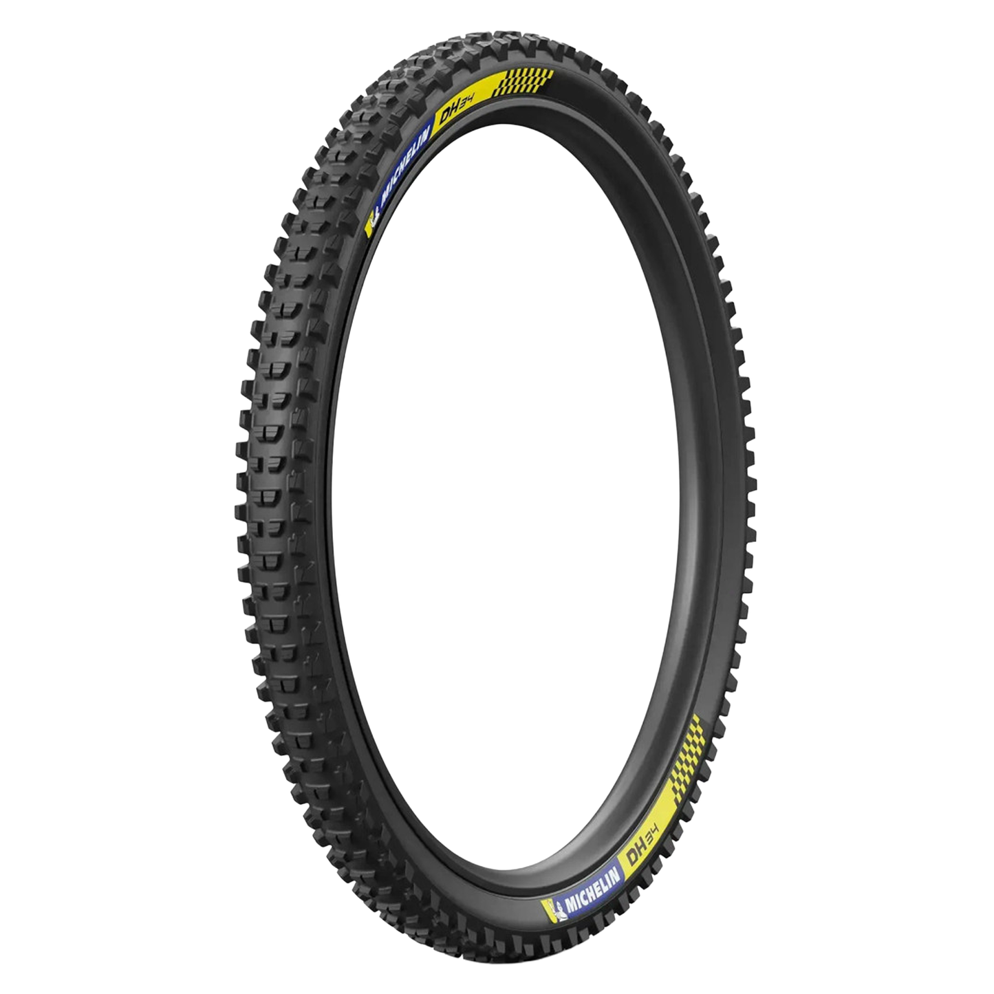 Michelin DH34 Performance Tyre - 27.5 Inch - 2.4 Inch - Yes - Gum-X - Down Hill Shield - Medium - Heavy Duty Protection - Folding - Black