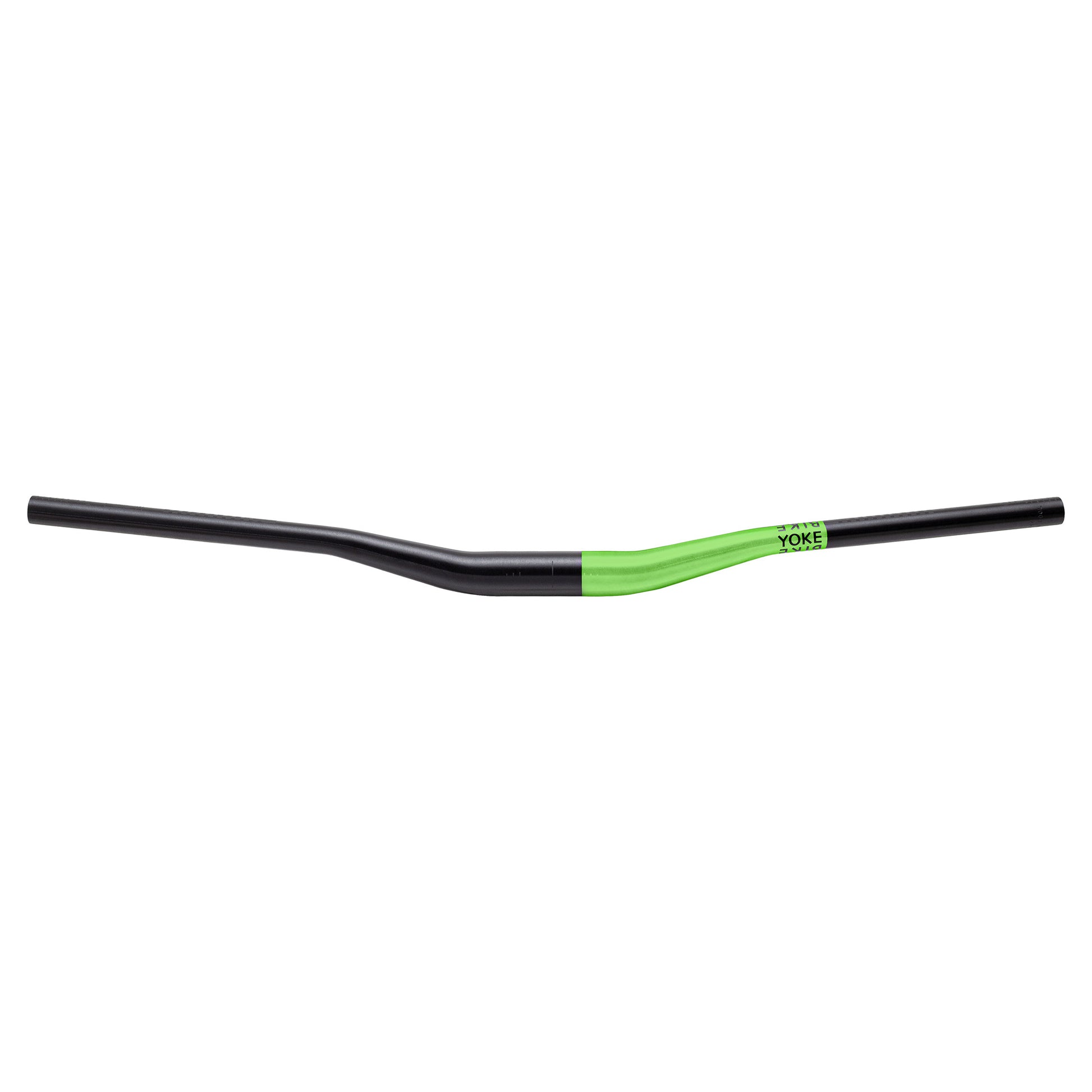 BikeYoke Barmate Handlebar - 35mm - 800mm - 50mm - Black - Black/Green - Image 1