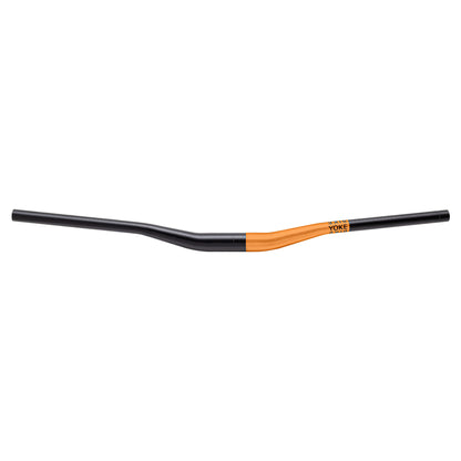 BikeYoke Barmate Handlebar - 35mm - 800mm - 50mm - Black - Black/Orange - Image 1