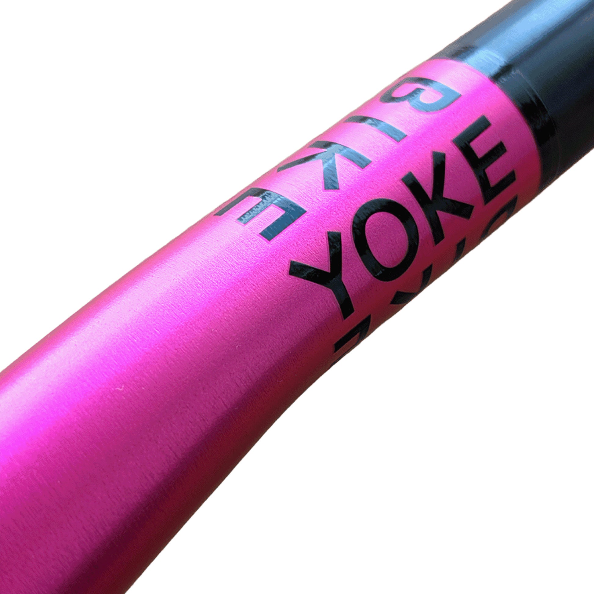 BikeYoke Barmate Handlebar - 35mm - 800mm - 50mm - Black - Black/Pink - Image 2