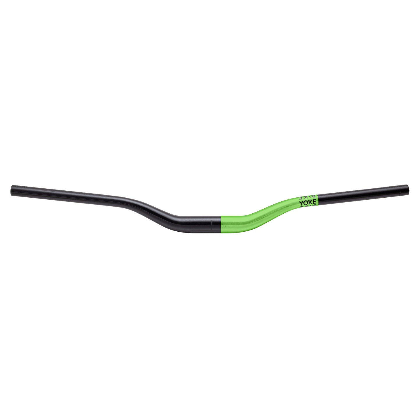 BikeYoke Barmate Handlebar - 35mm - 800mm - 65mm - Black - Black/Green - Image 1