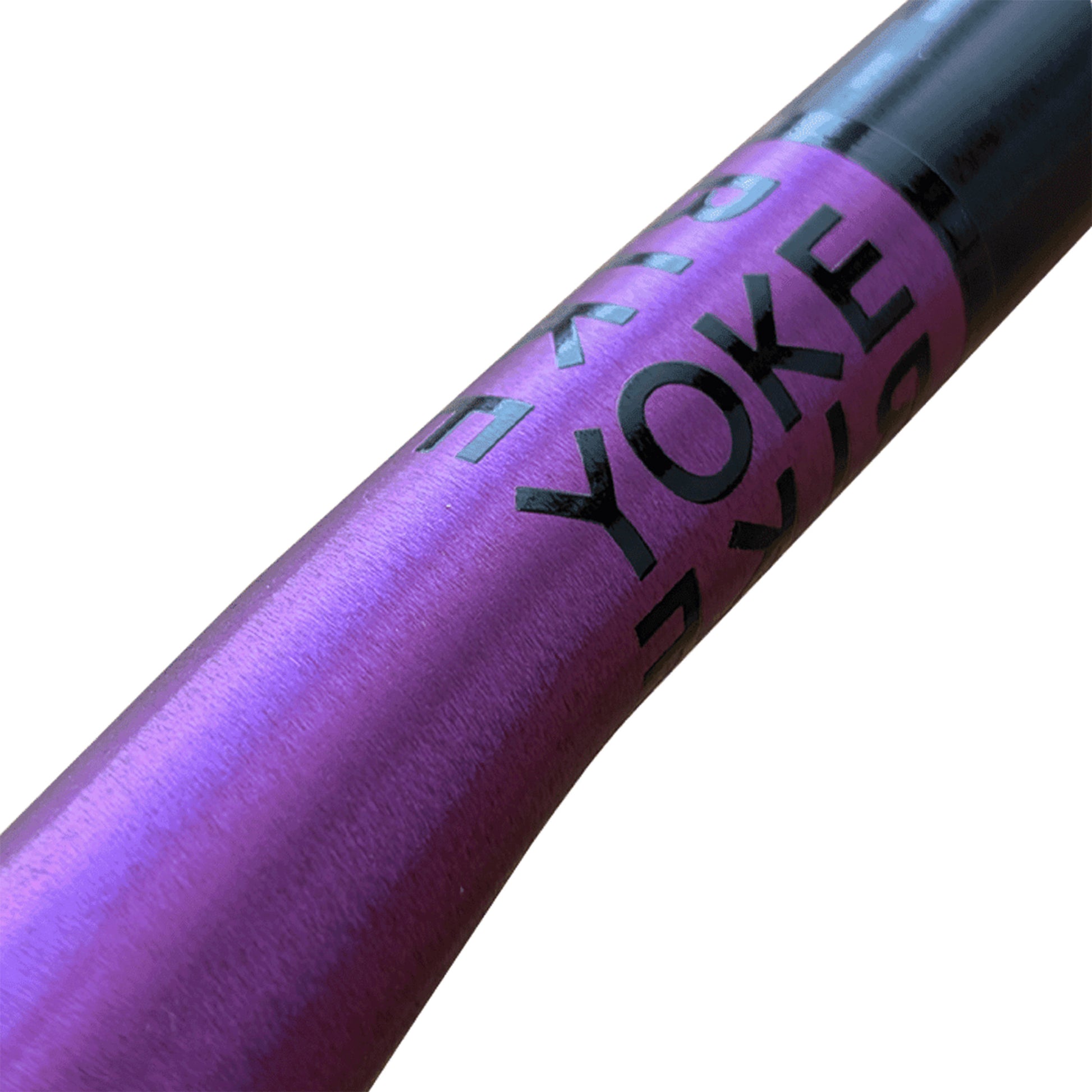 BikeYoke Barmate Handlebar - 35mm - 800mm - 65mm - Black - Black/Purple - Image 2