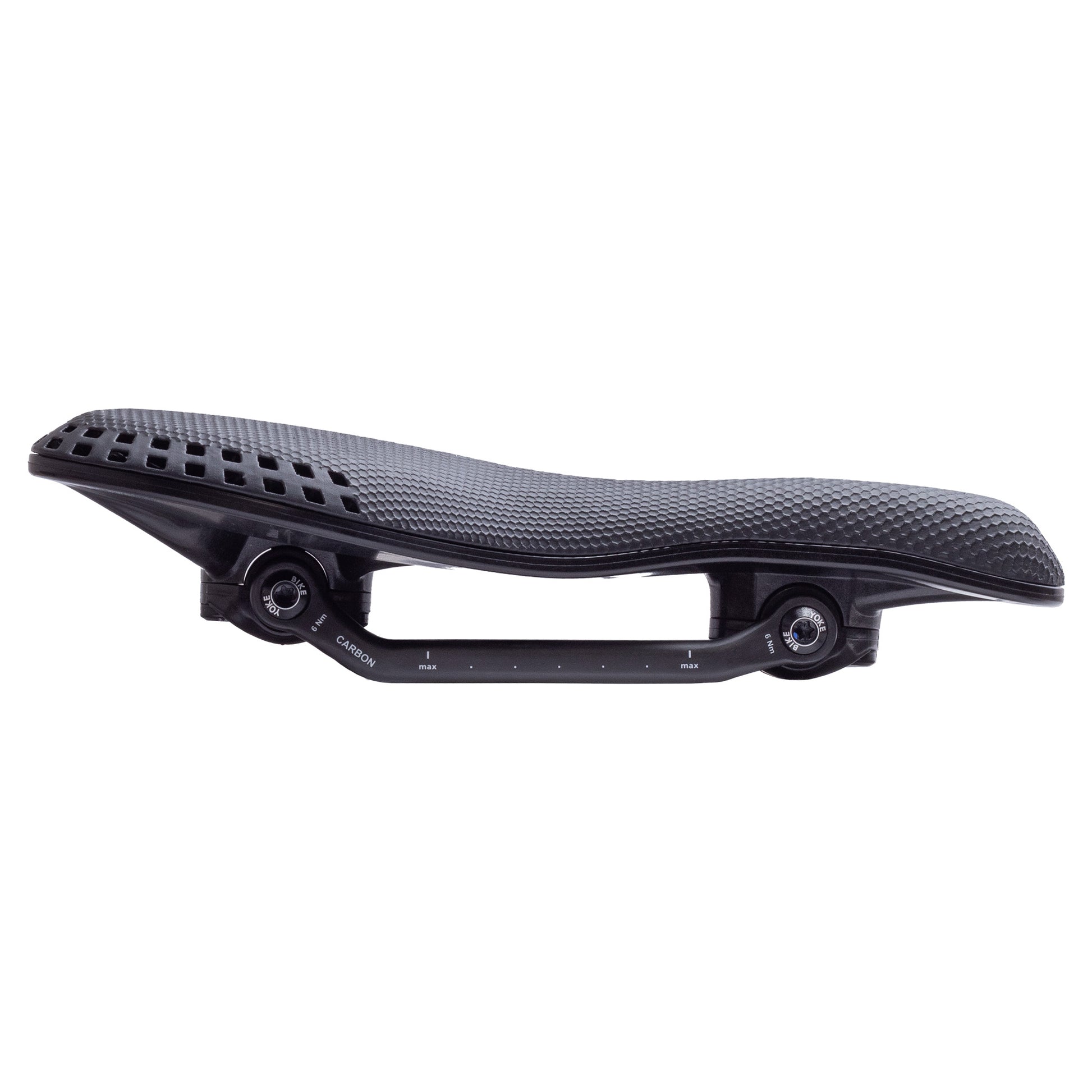 BikeYoke Sagma 3D Carbon Saddle - Carbon - 142mm - Carbon Black - Image 2
