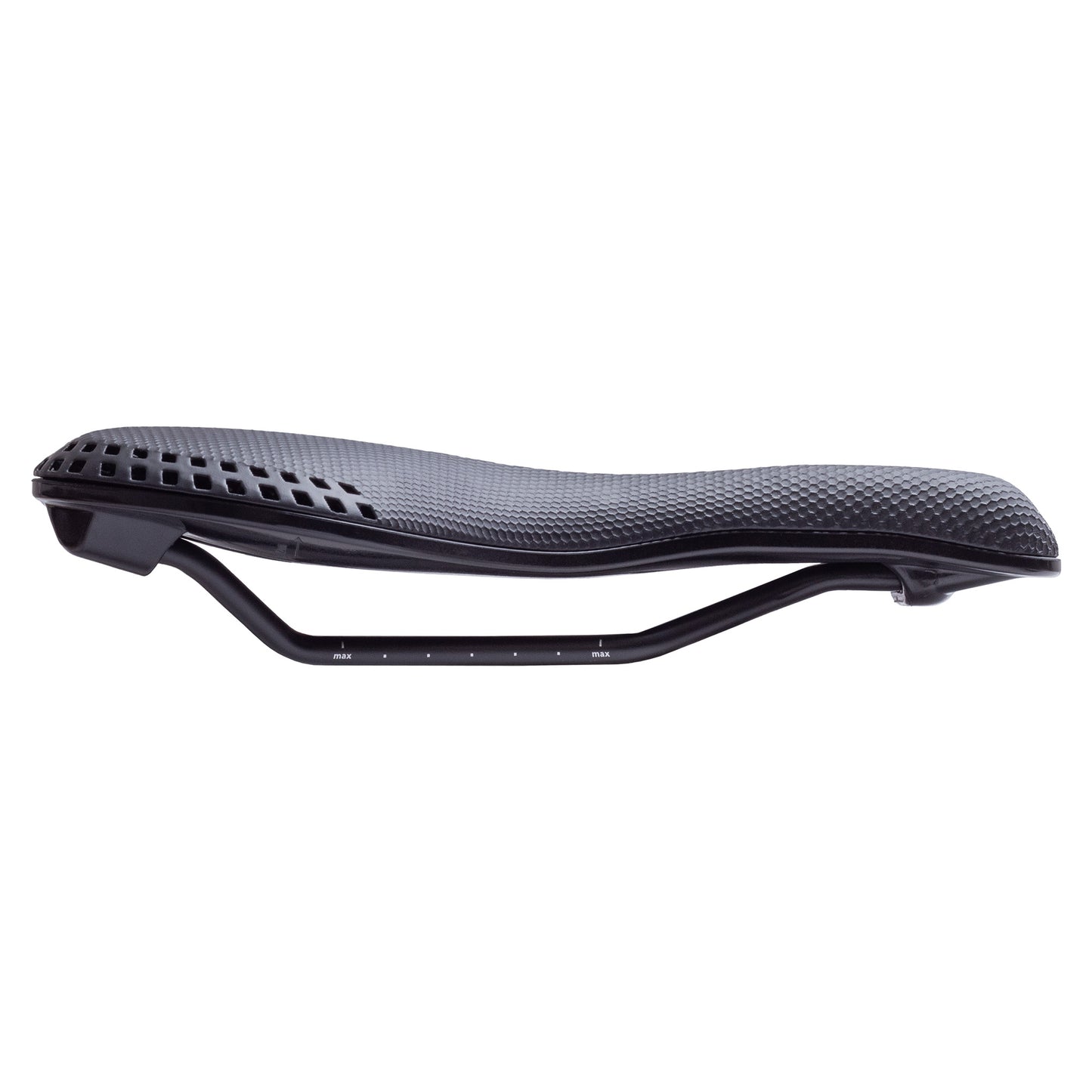BikeYoke Sagma 3D Lite Saddle - Aluminium - 142mm - Black - Image 2