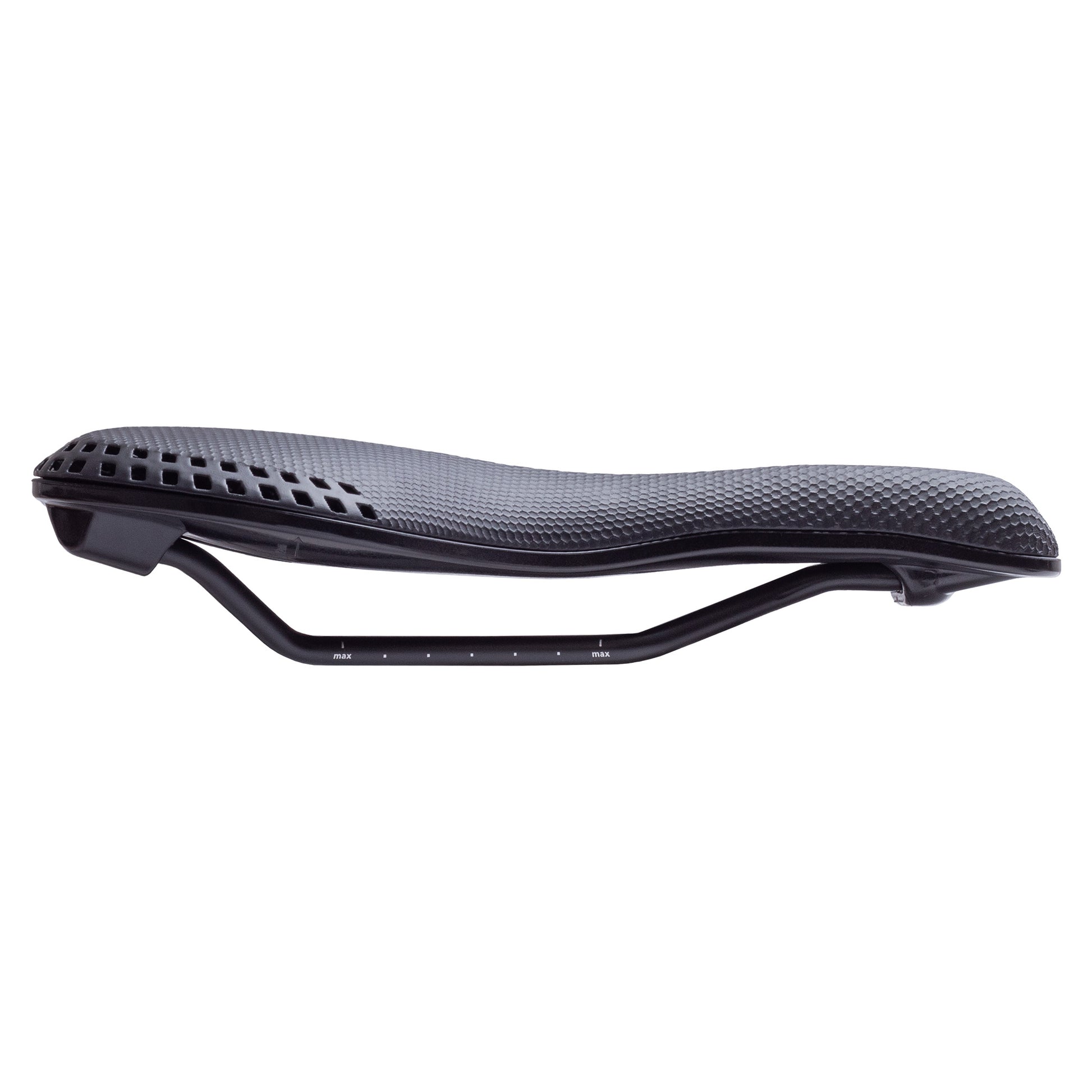 BikeYoke Sagma 3D Lite Saddle - Aluminium - 142mm - Black - Image 2