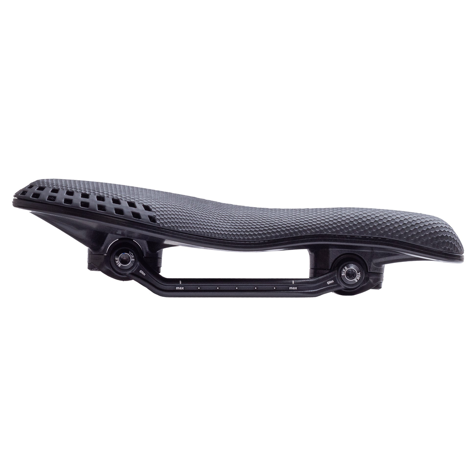 BikeYoke Sagma 3D Saddle - Aluminium - 142mm - Black - Image 2