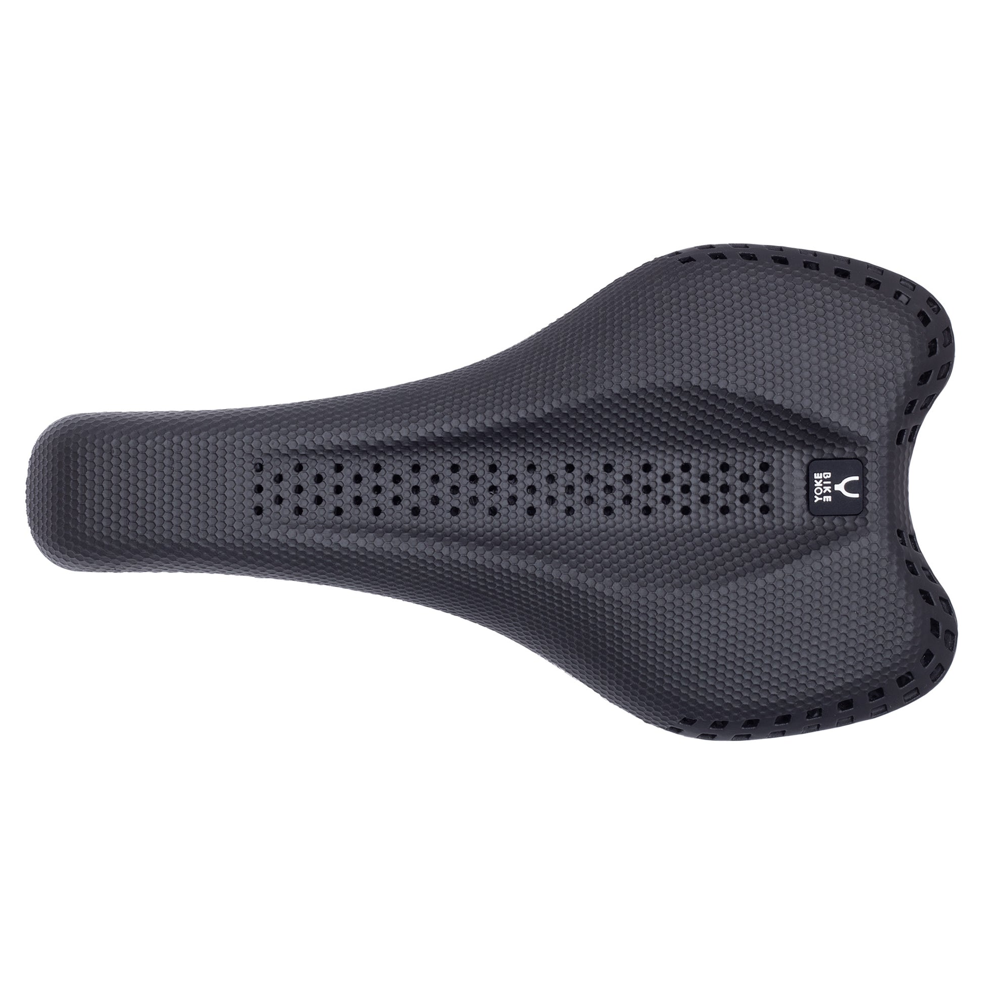 BikeYoke Sagma 3D Saddle - Aluminium - 142mm - Black - Image 3