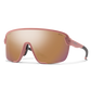 Smith Bobcat Sunglasses - One Size Fits Most - Chalk - ChromaPop Rose Gold Mirror Lens