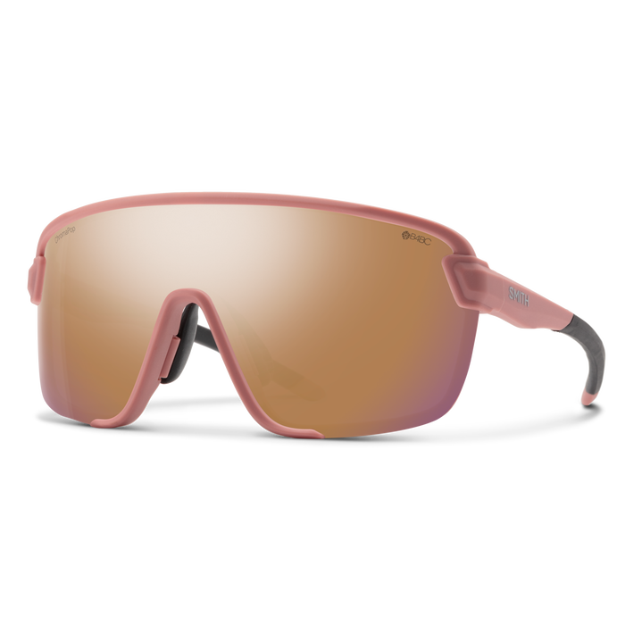 Smith Bobcat Sunglasses - One Size Fits Most - Chalk - ChromaPop Rose Gold Mirror Lens