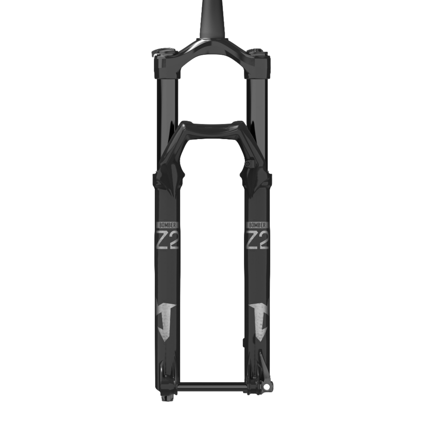 Marzocchi Bomber Z2 E-Optimised Fork - 29 Inch - 1 1/8th - 1.5 Inch Tapered - 15x110mm Boost - 140mm - 44mm - Rail Sweep Adj - Shiny Black