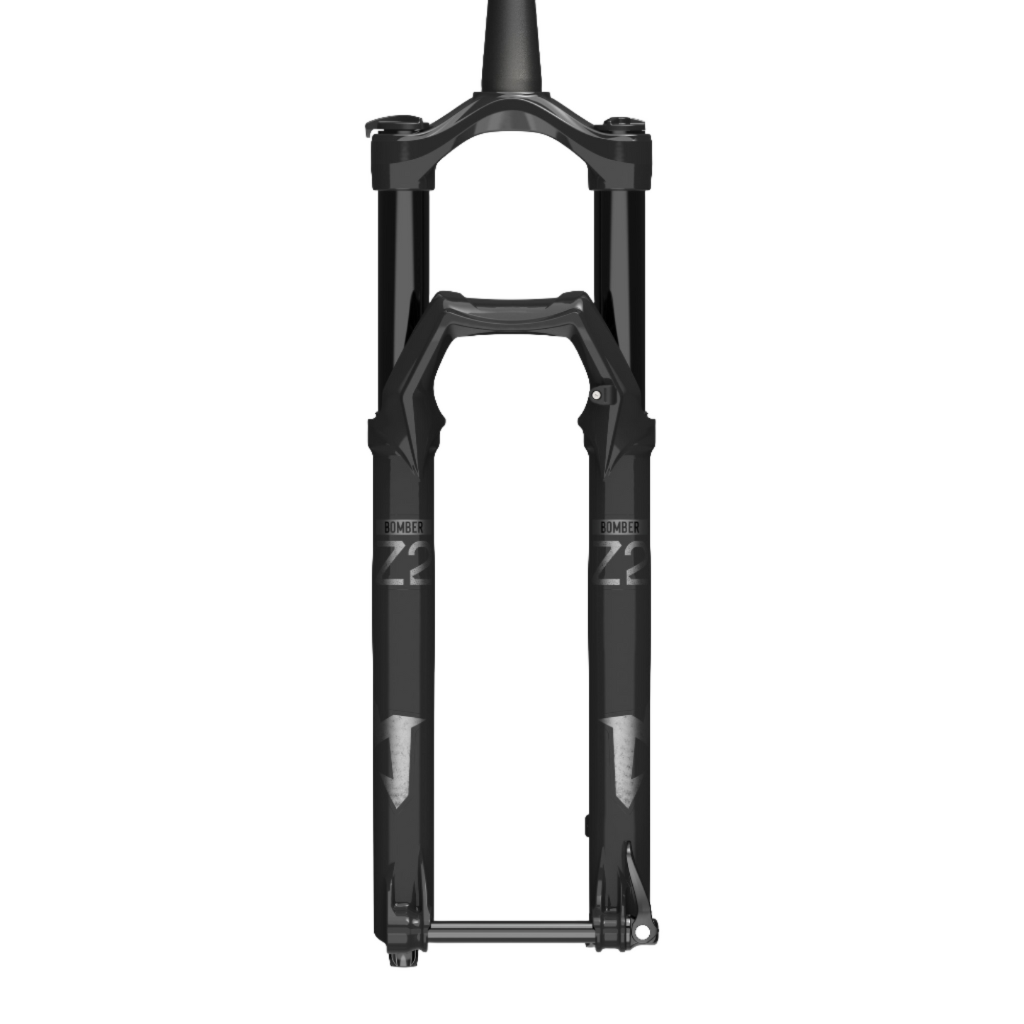 Marzocchi Bomber Z2 Fork - 29 Inch - 1 1/8th - 1.5 Inch Tapered - 15x110mm Boost - 140mm - 44mm - Rail Sweep Adj - Shiny Black