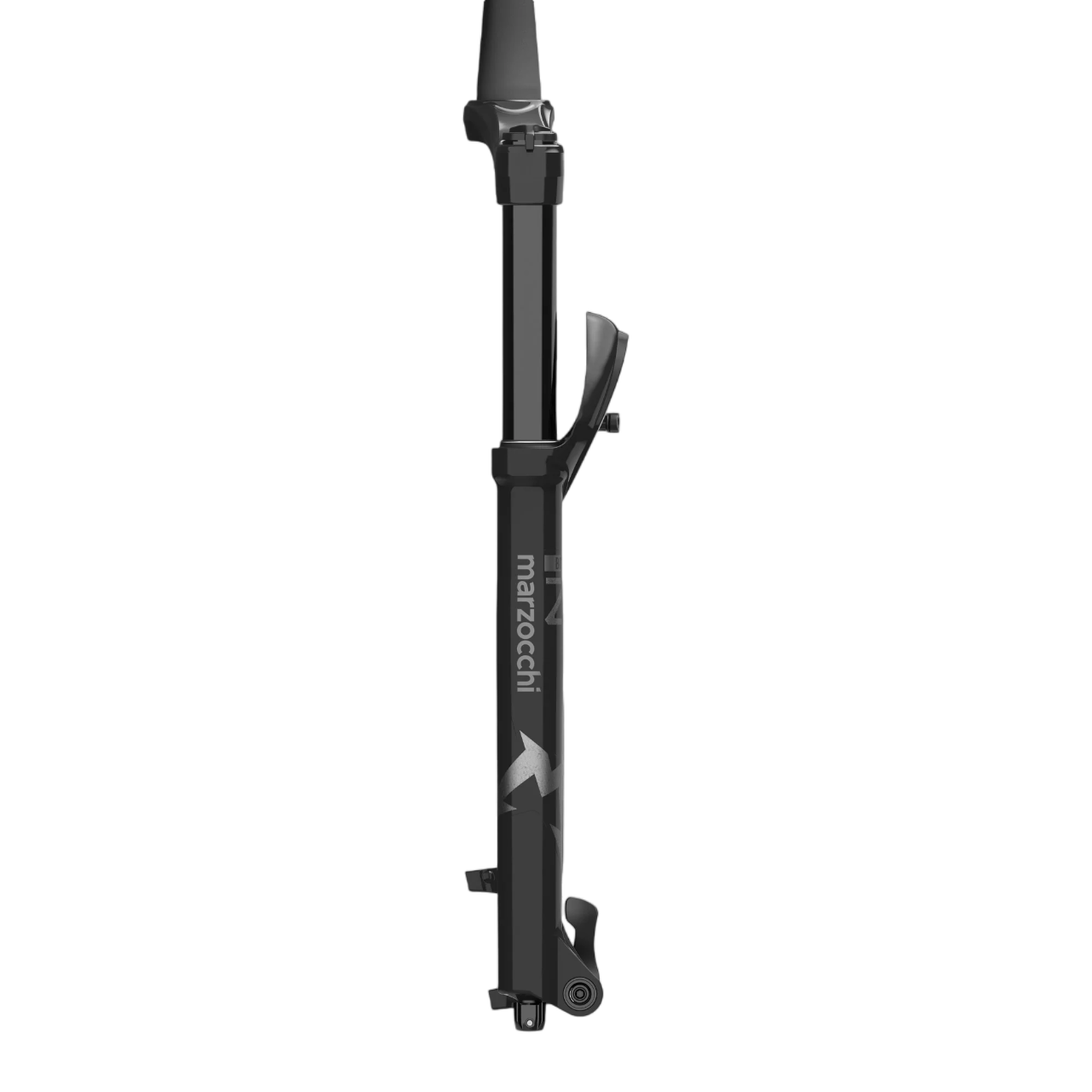 Marzocchi Bomber Z2 Fork - 27.5 Inch - 1 1/8th - 1.5 Inch Tapered - 15x110mm Boost - 100mm Travel - 44mm - Rail Sweep Adj - Shiny Black - 2024
