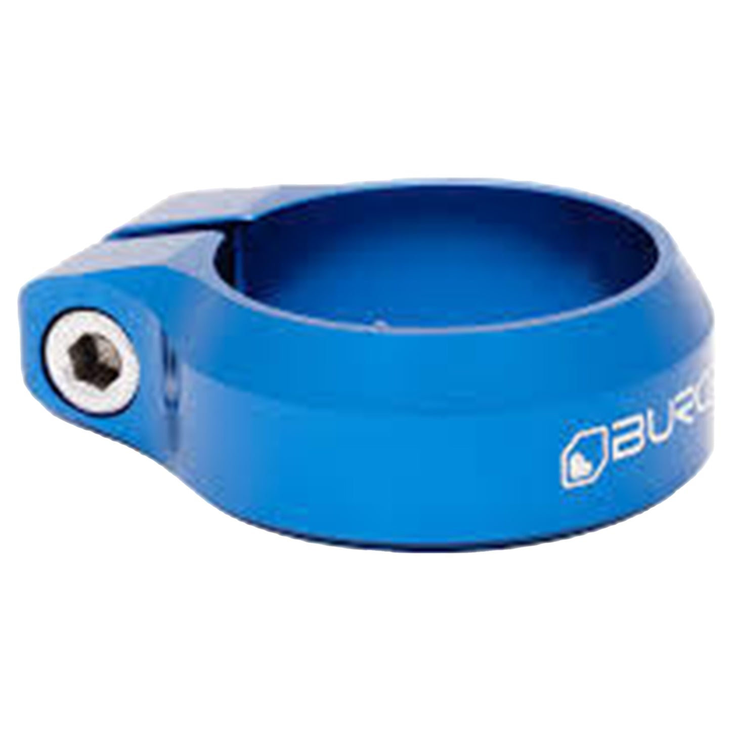 Burgtec Seat Clamp - 38.6mm - Deep Blue - Image 1