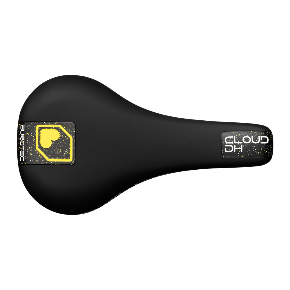 Burgtec The Cloud DH Saddle - Cro-Mo Alloy - 126mm - Black - Image 1