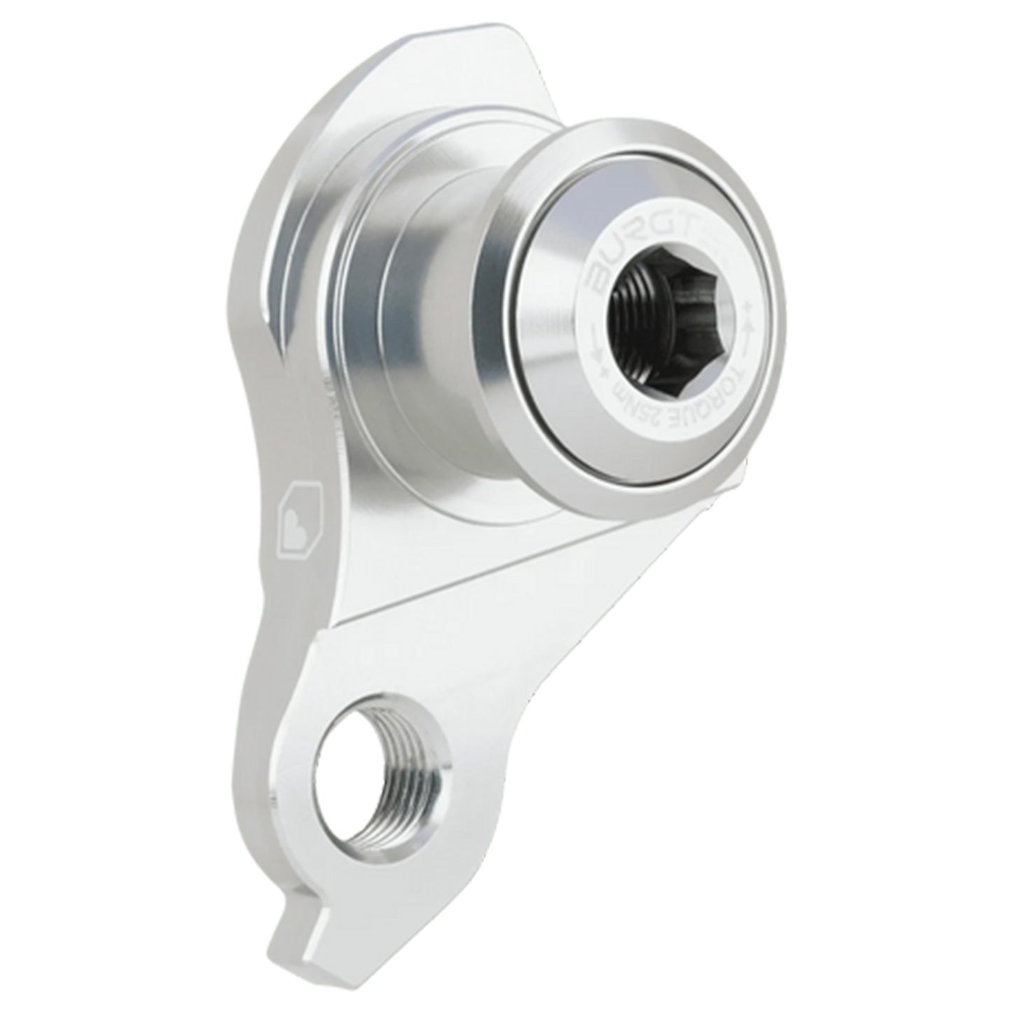 Burgtec UDH Hanger - Hanger - Universal Derailleur Hanger - Rhodium Silver - Image 1