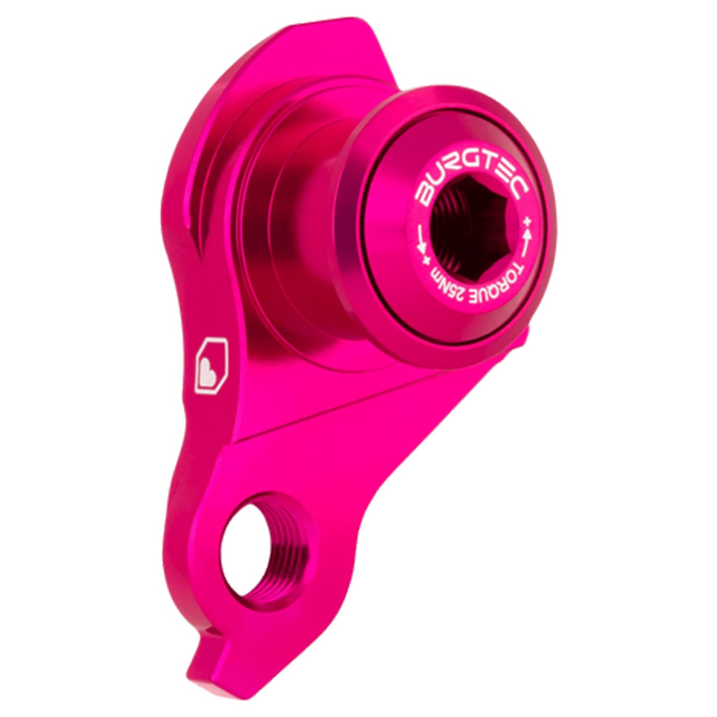 Burgtec UDH Hanger - Hanger - Universal Derailleur Hanger - Toxic Barbie Pink - Image 1