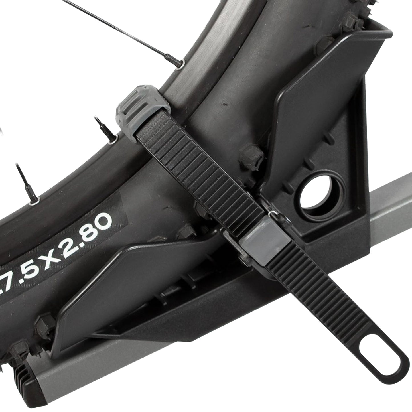 Buzzrack Buzzracer 2 Platform Rack - Tow Ball - 2 Bike - Black - Image 5