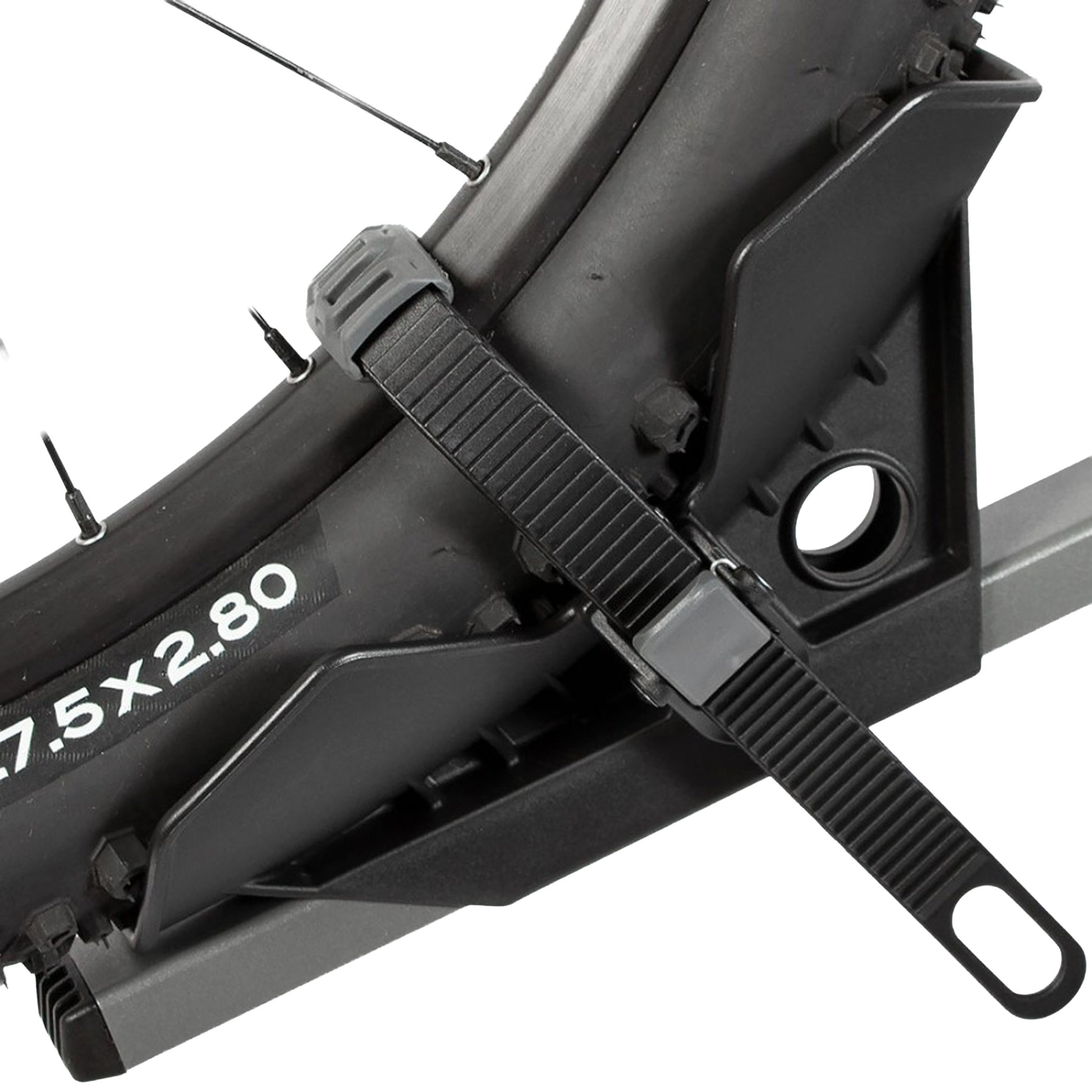 Buzzrack Buzzracer 2 Platform Rack - Tow Ball - 2 Bike - Black - Image 5