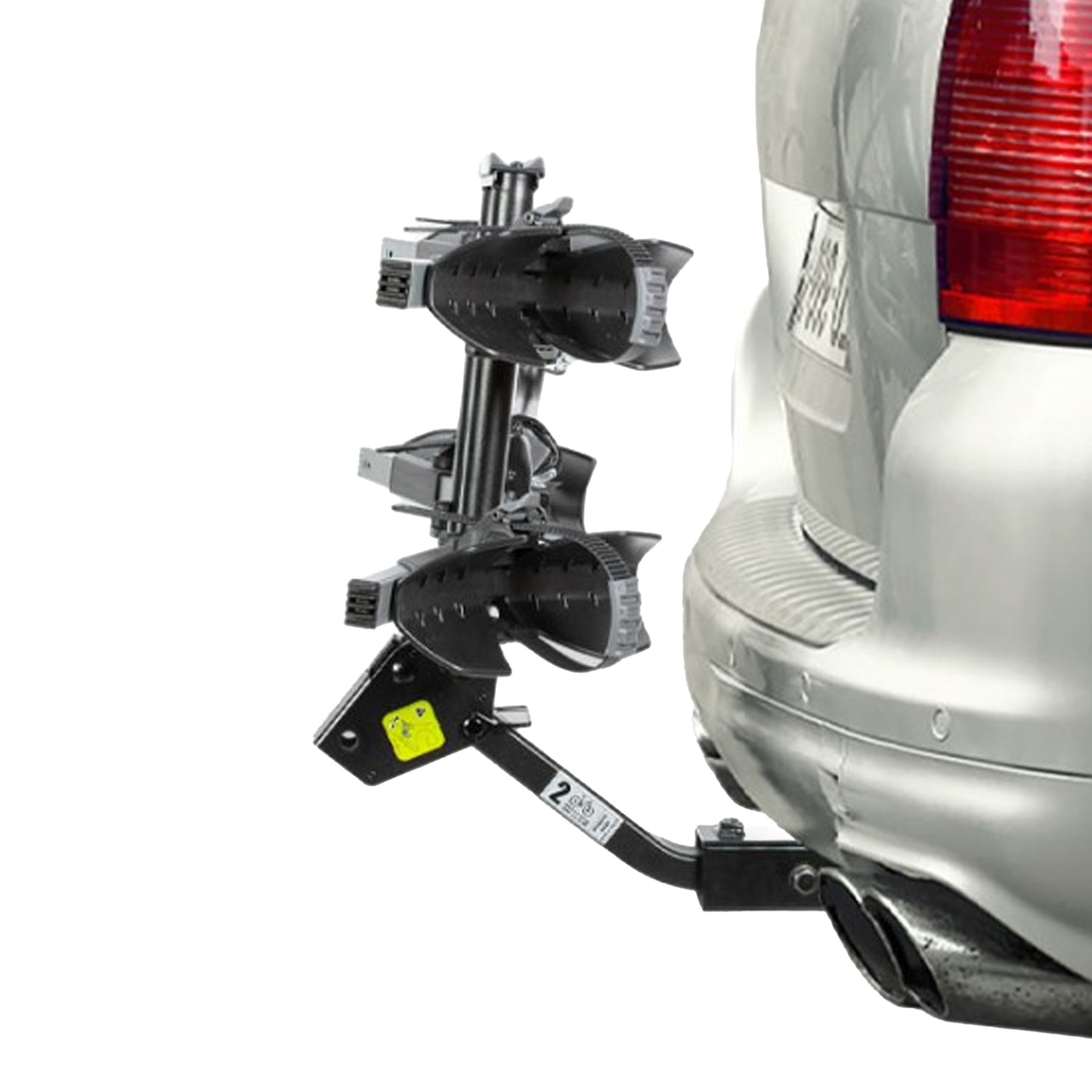 Buzzrack Buzzybee H2 Platform Rack - 50mm Hitch - 2 Bike - Black - Image 2
