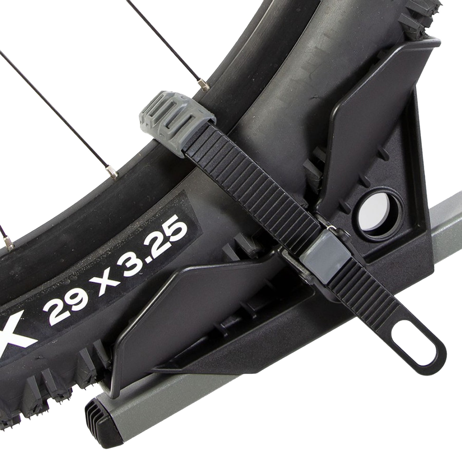 Buzzrack Buzzybee H2 Platform Rack - 50mm Hitch - 2 Bike - Black - Image 3