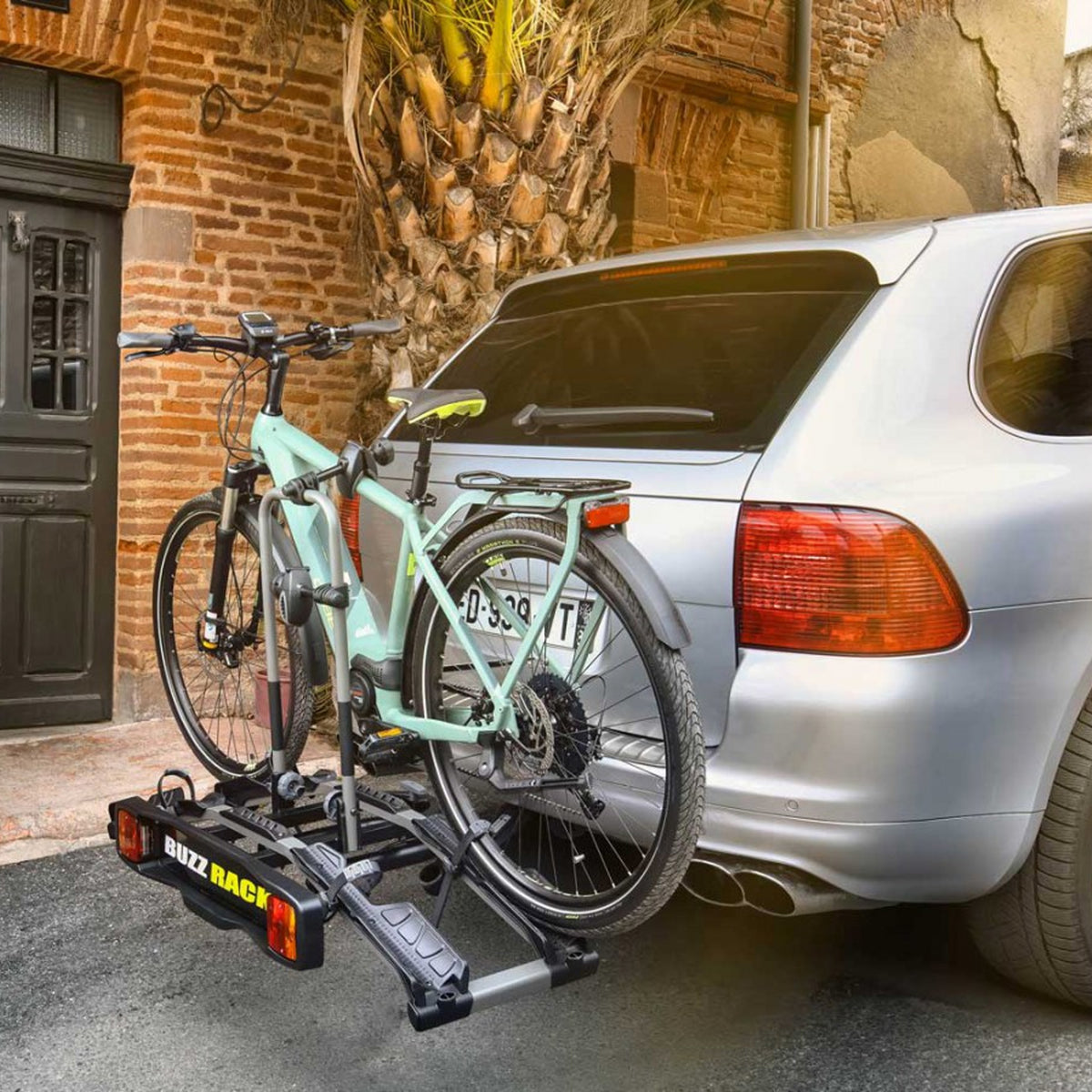 Buzzrack E-Hornet 2 Platform Rack - Tow Ball - 2 Bike - Black - Image 5