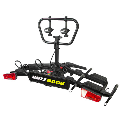 Buzzrack Scorpion PRO 2 Platform Rack - Tow Ball - 2 Bike - Black - Image 1