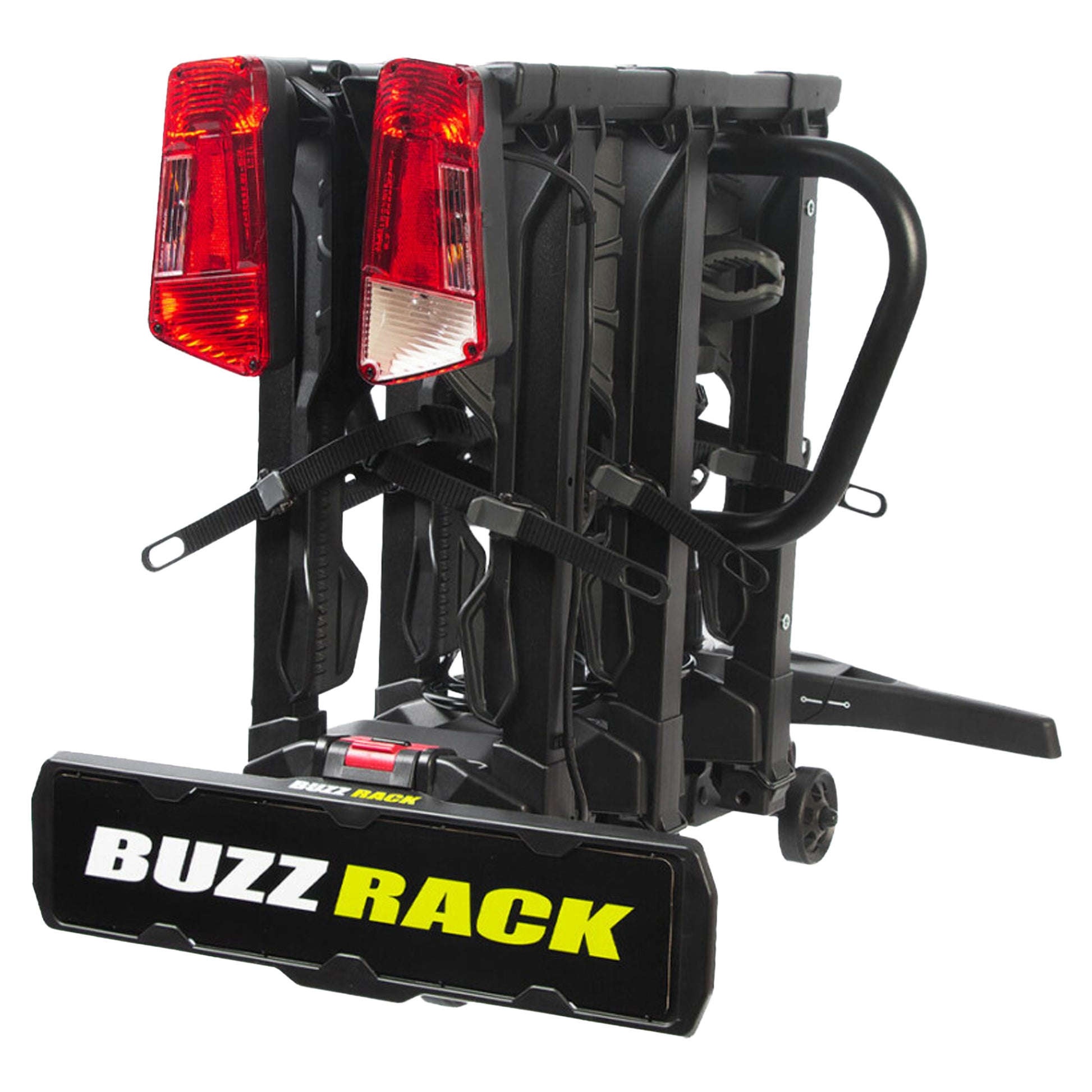 Buzzrack Scorpion PRO 3 Platform Rack - Tow Ball - 3 Bike - Black - Image 2
